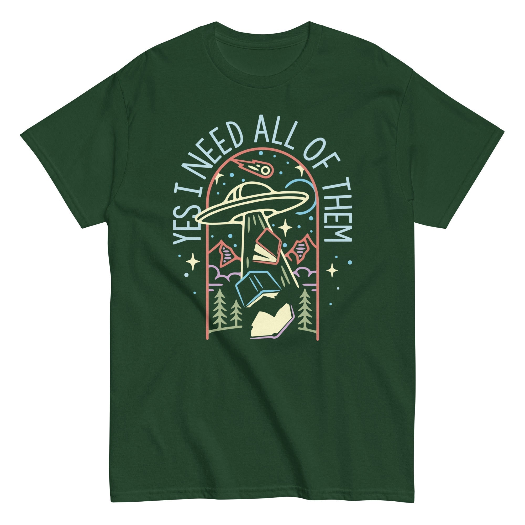 Yes I Need All Of Them Men's Classic Tee Hoodie, Sweatshirt | PureTeeCo.com (Image 4)