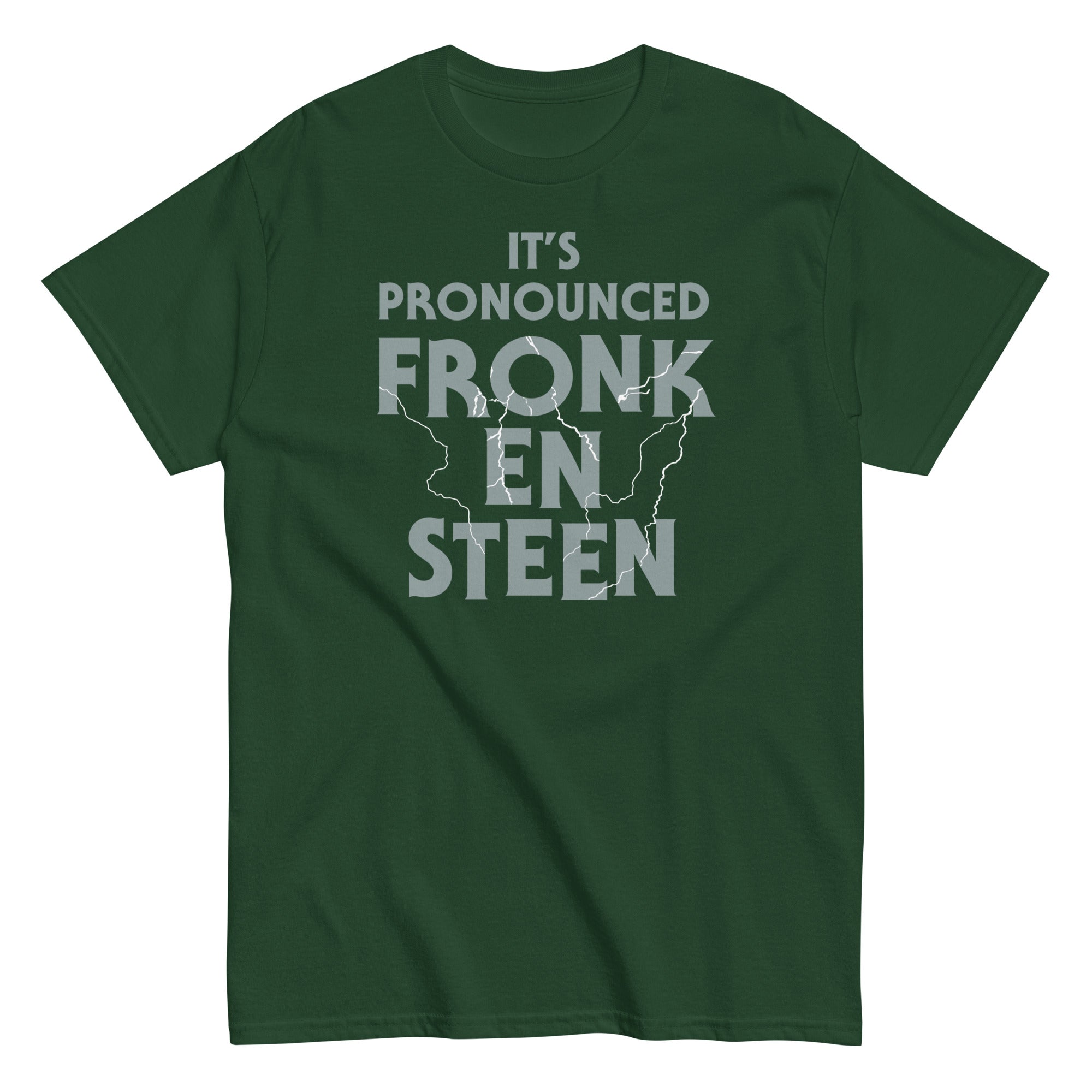 It's Pronounced Fronk-En-Steen Men's Classic Tee Hoodie, Sweatshirt | PureTeeCo.com (Image 5)