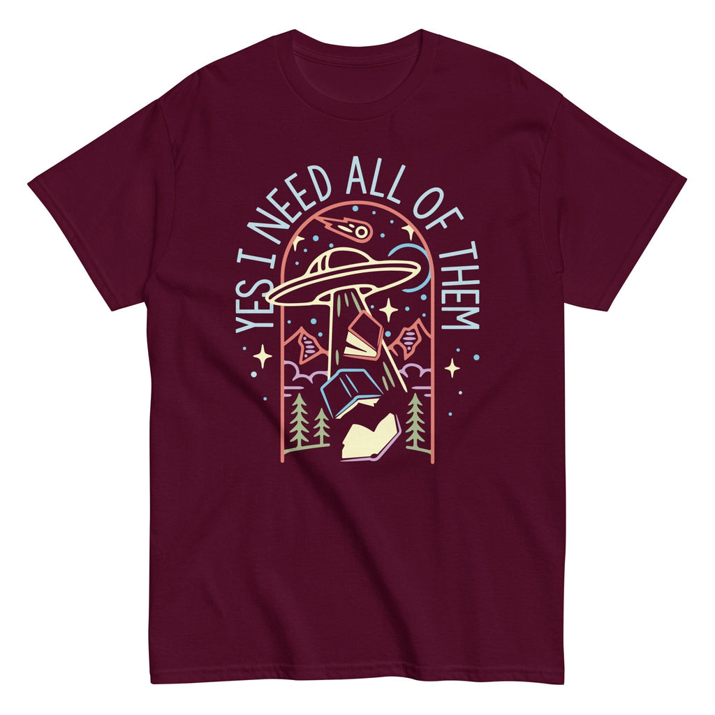 Yes I Need All Of Them Men's Classic Tee Hoodie, Sweatshirt | PureTeeCo.com (Image 5)