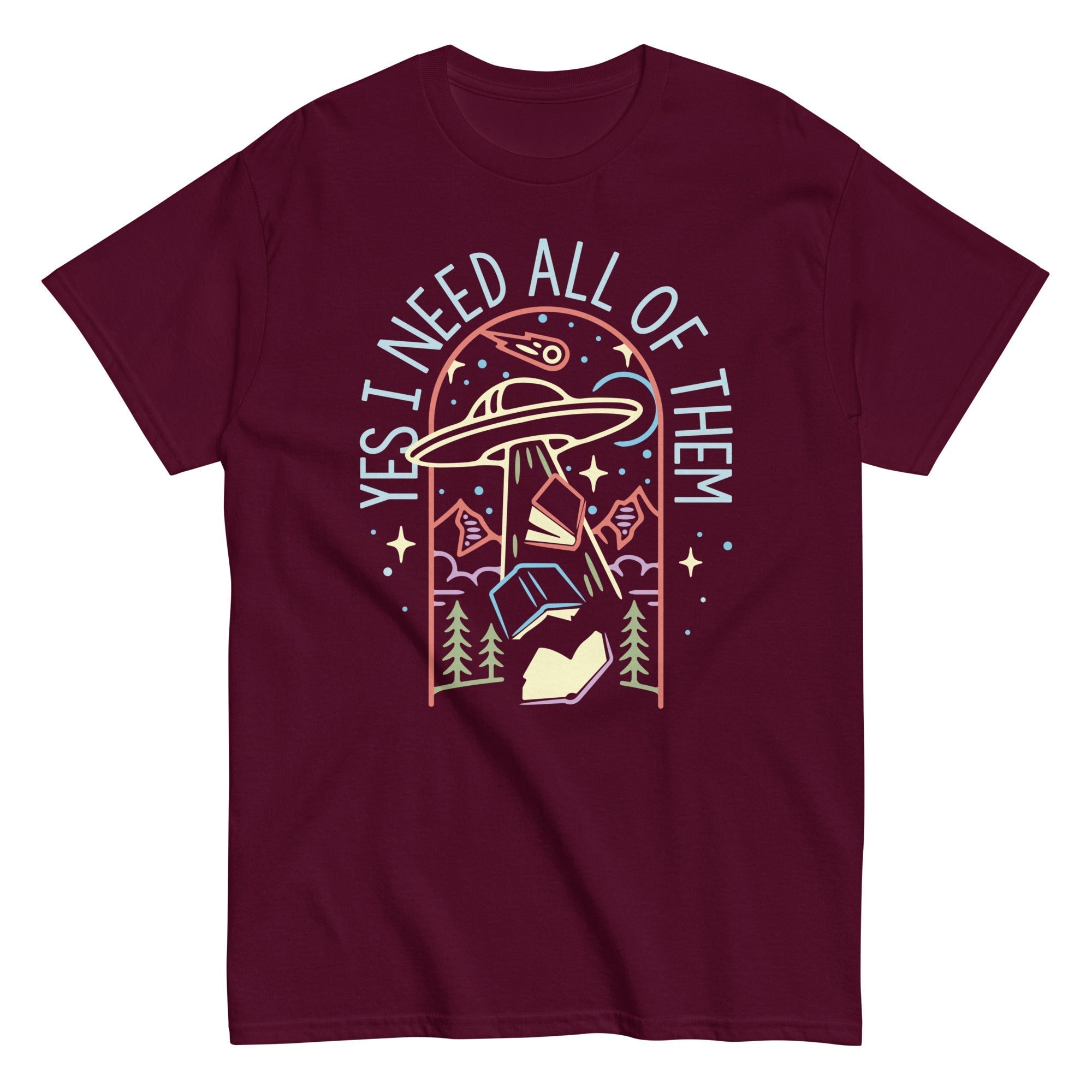 Yes I Need All Of Them Men's Classic Tee Hoodie, Sweatshirt | PureTeeCo.com (Image 5)
