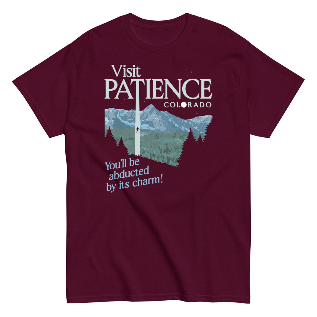 Visit Patience Colorado Men's Classic Tee Hoodie, Sweatshirt | PureTeeCo.com (Image 3)