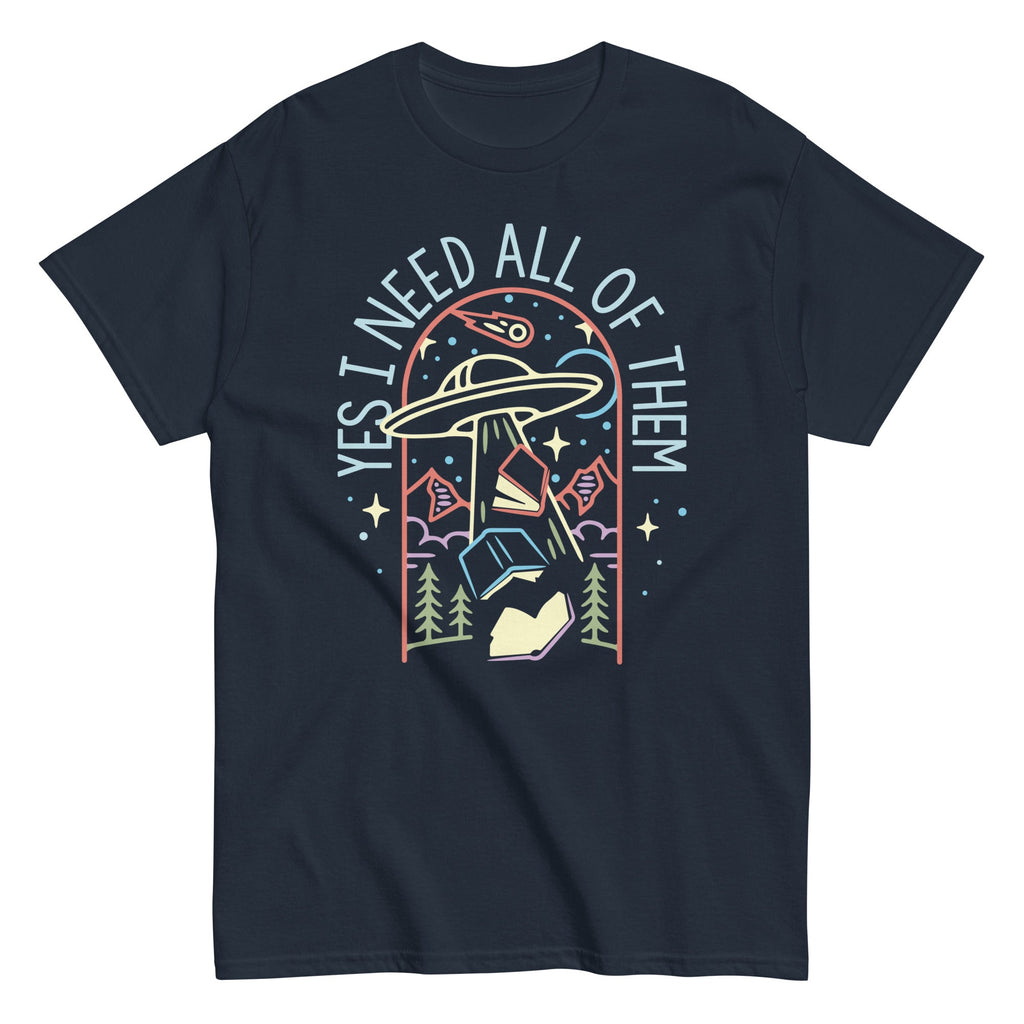 Yes I Need All Of Them Men's Classic Tee Hoodie, Sweatshirt | PureTeeCo.com (Image 3)