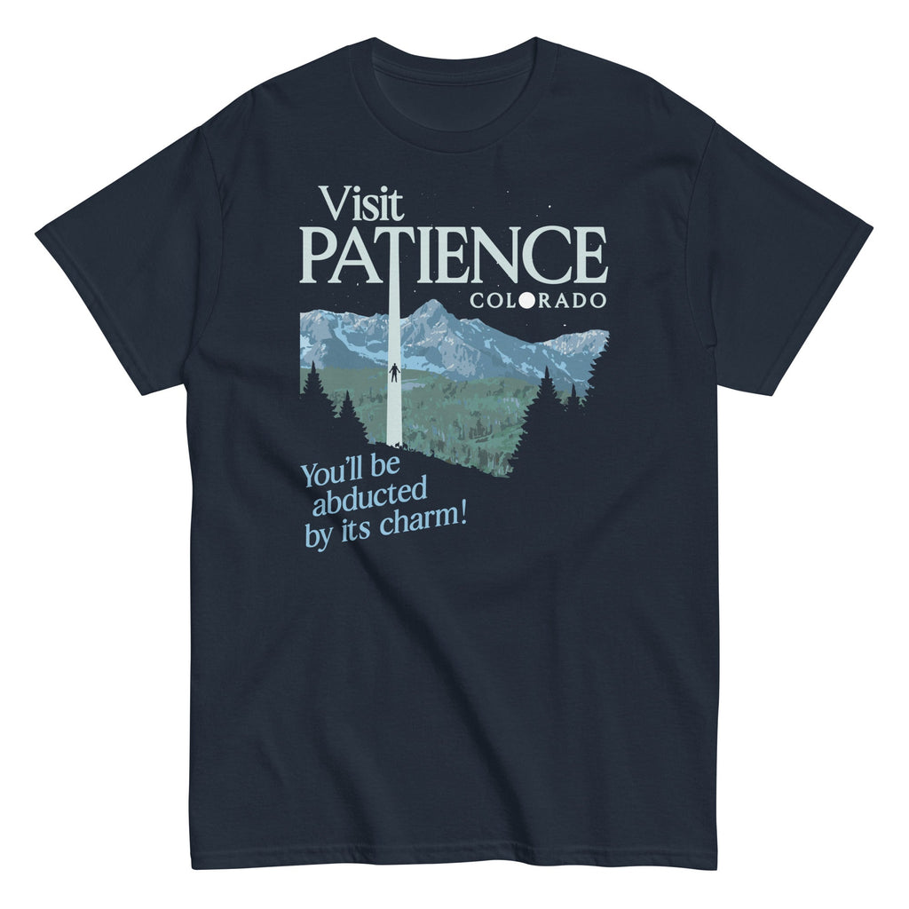 Visit Patience Colorado Men's Classic Tee Hoodie, Sweatshirt | PureTeeCo.com (Image 1)