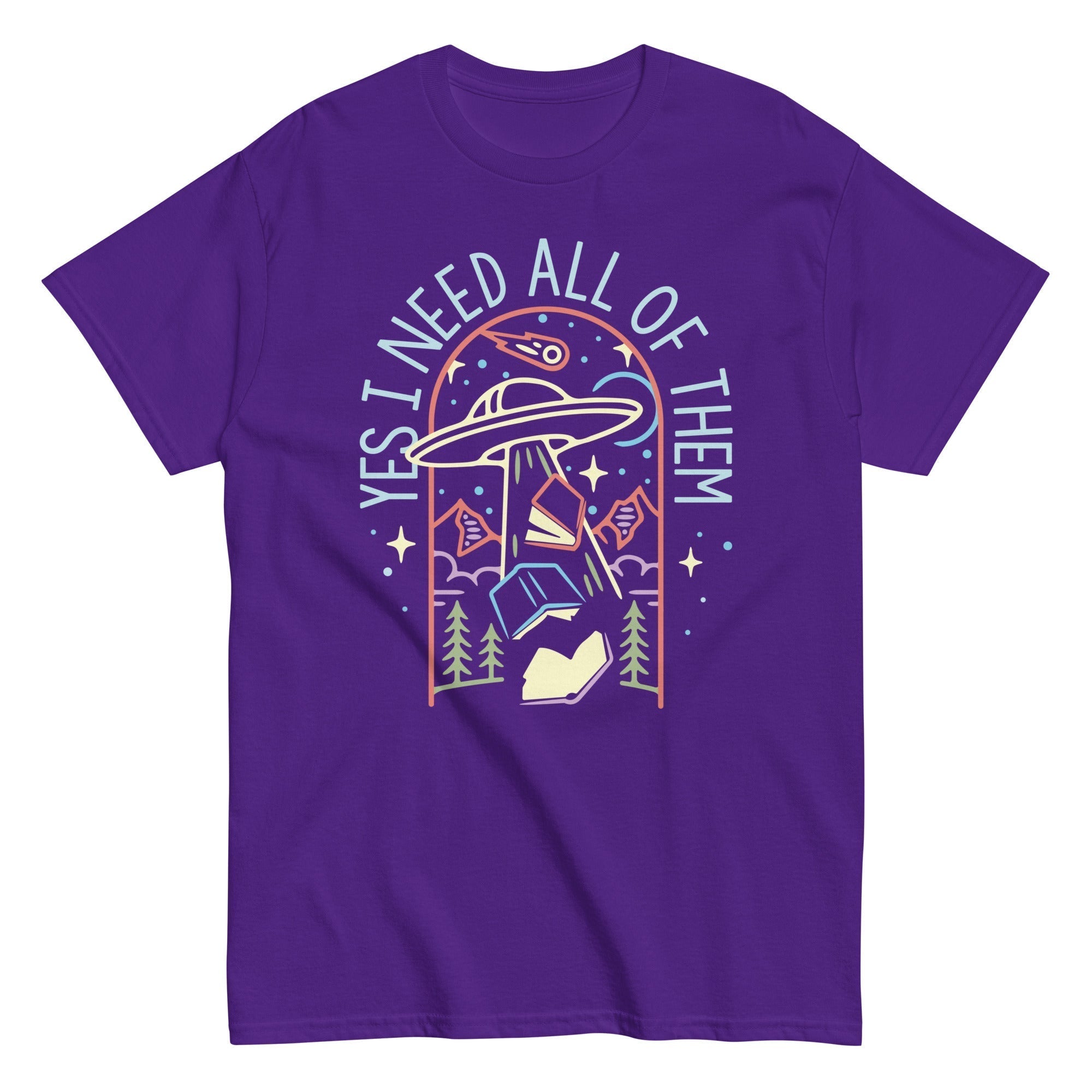 Yes I Need All Of Them Men's Classic Tee Hoodie, Sweatshirt | PureTeeCo.com (Image 2)