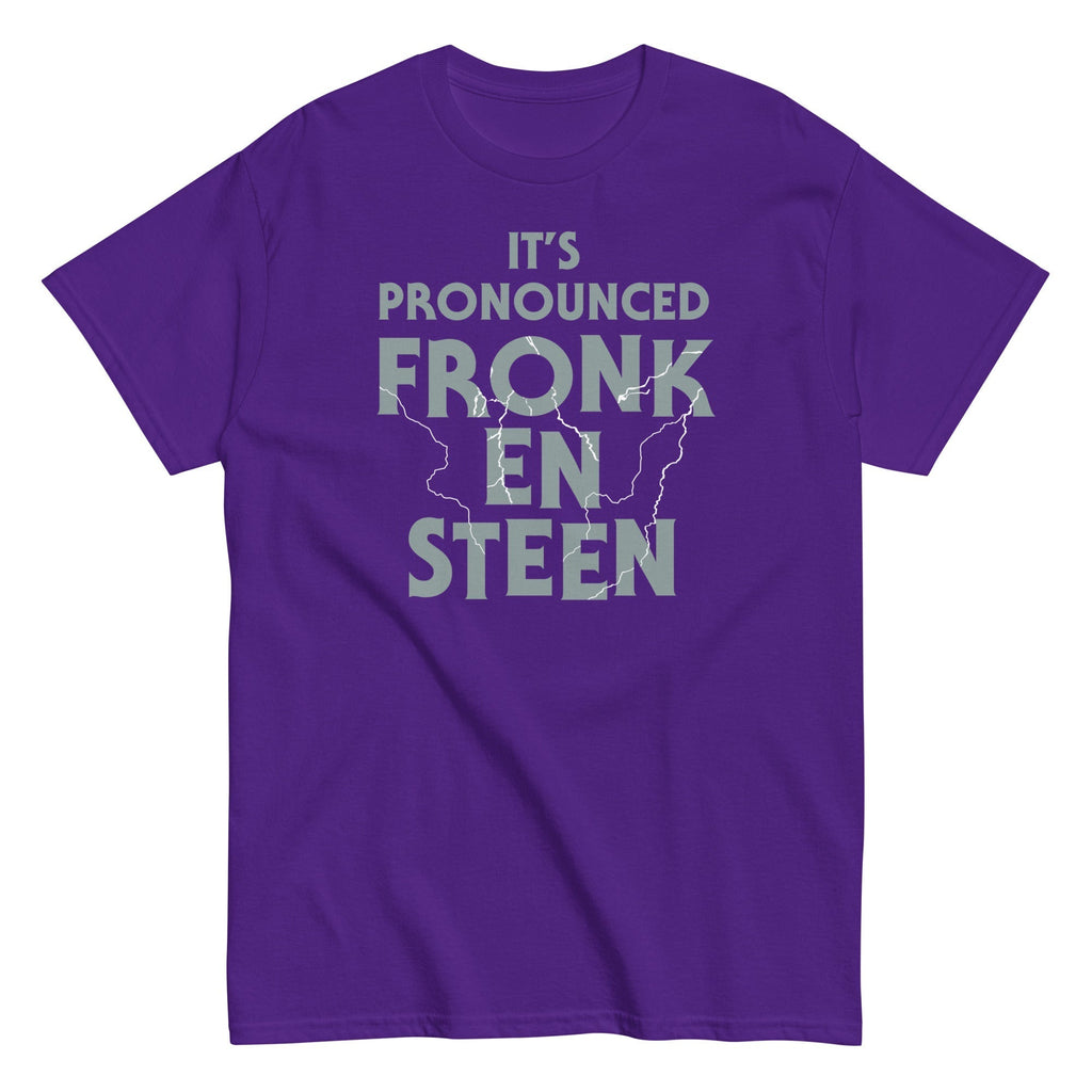 It's Pronounced Fronk-En-Steen Men's Classic Tee Hoodie, Sweatshirt | PureTeeCo.com (Image 4)