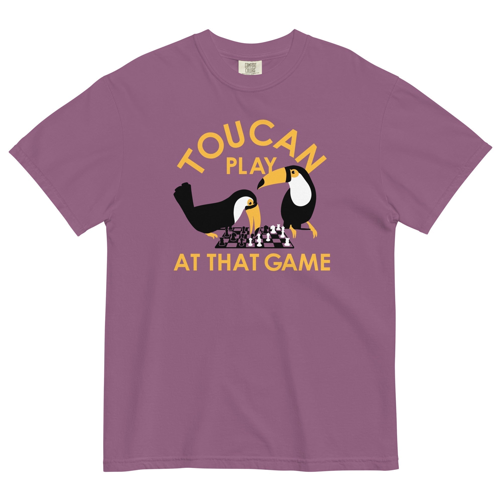 Toucan Play At That Game Men's Relaxed Fit Tee Hoodie, Sweatshirt | PureTeeCo.com (Image 3)