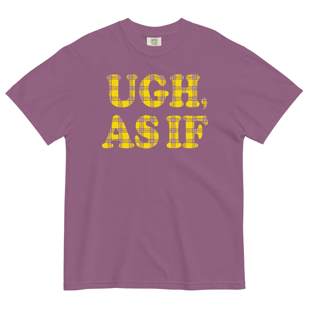 Ugh, As If Men's Relaxed Fit Tee Hoodie, Sweatshirt | PureTeeCo.com (Image 4)