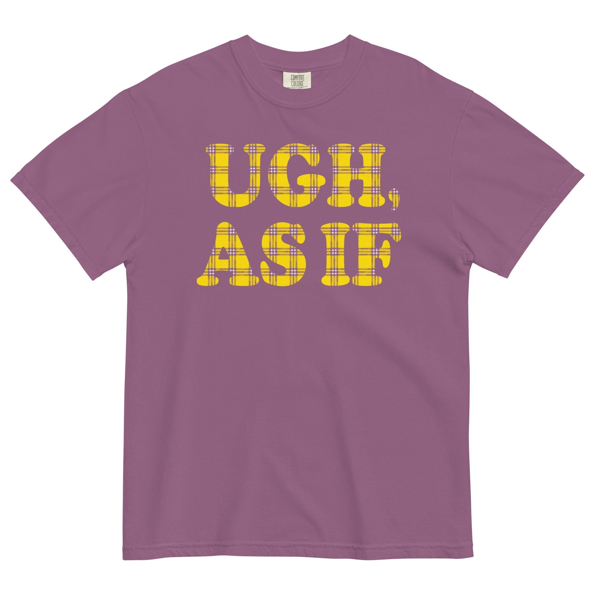 Ugh, As If Men's Relaxed Fit Tee Hoodie, Sweatshirt | PureTeeCo.com (Image 4)