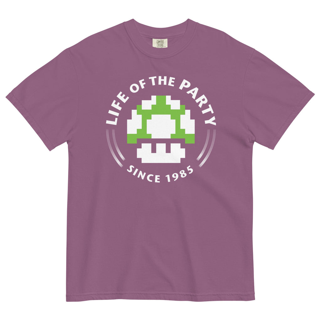 Life Of The Party Men's Relaxed Fit Tee Hoodie, Sweatshirt | PureTeeCo.com (Image 4)