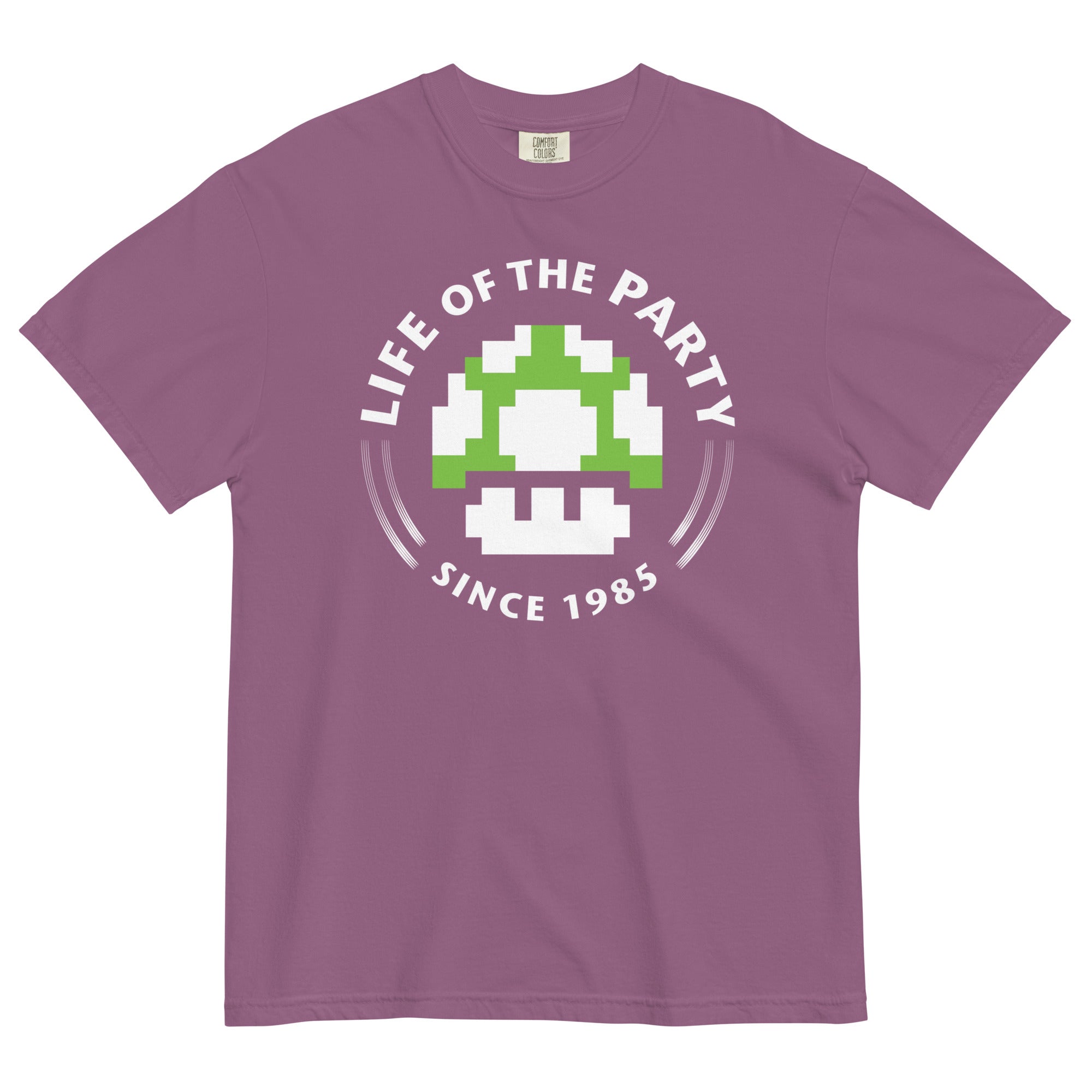 Life Of The Party Men's Relaxed Fit Tee Hoodie, Sweatshirt | PureTeeCo.com (Image 4)