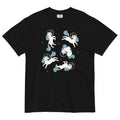 Unicorns In Space Men's Relaxed Fit Tee Hoodie, Sweatshirt | PureTeeCo.com (Image 1)