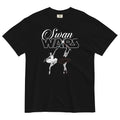 Swan Wars Men's Relaxed Fit Tee Hoodie, Sweatshirt | PureTeeCo.com (Image 1)