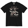 Li'l Sebastian Men's Relaxed Fit Tee Hoodie, Sweatshirt | PureTeeCo.com (Image 1)