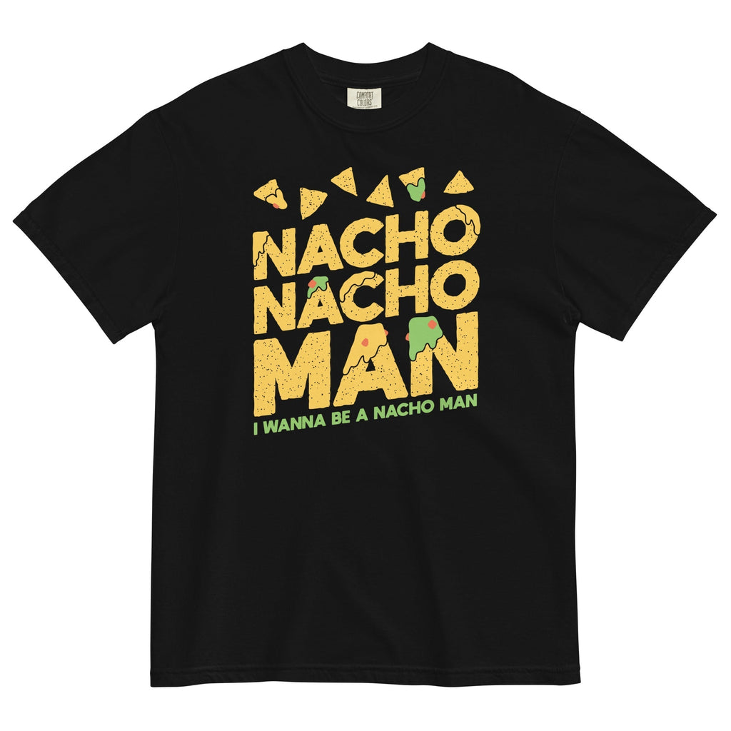 Nacho Nacho Man Men's Relaxed Fit Tee Hoodie, Sweatshirt | PureTeeCo.com (Image 2)