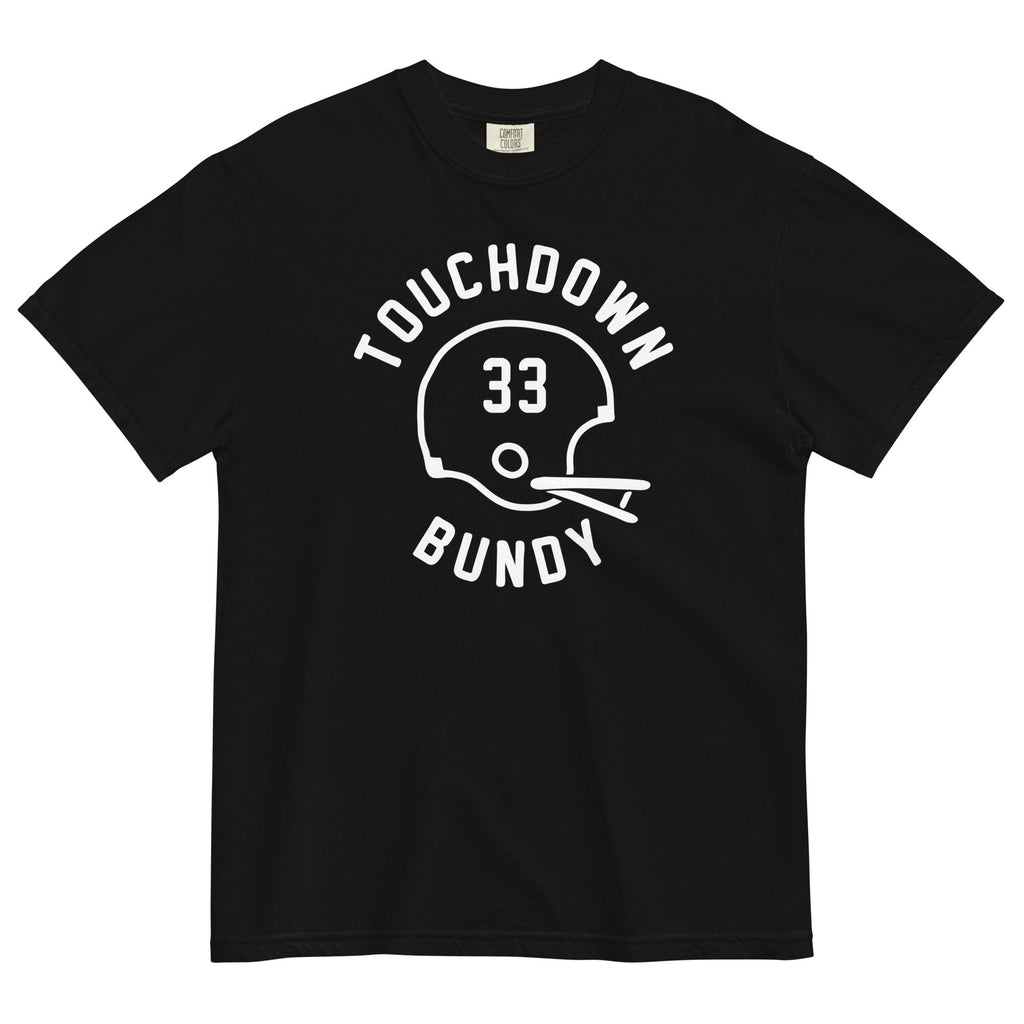 Touchdown Bundy Men's Relaxed Fit Tee Hoodie, Sweatshirt | PureTeeCo.com (Image 2)