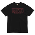 Waffles & Things Men's Relaxed Fit Tee Hoodie, Sweatshirt | PureTeeCo.com (Image 1)