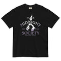 The Midnight Society Men's Relaxed Fit Tee Hoodie, Sweatshirt | PureTeeCo.com (Image 1)