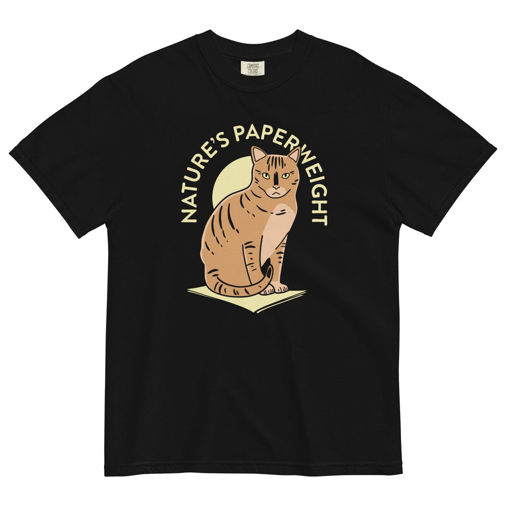 Nature's Paperweight Men's Relaxed Fit Tee Hoodie, Sweatshirt | PureTeeCo.com (Image 1)