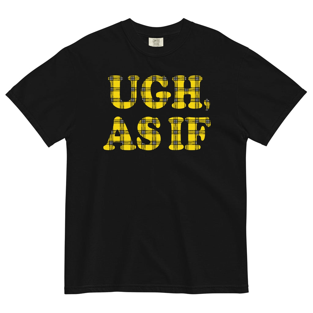Ugh, As If Men's Relaxed Fit Tee Hoodie, Sweatshirt | PureTeeCo.com (Image 2)