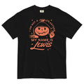 My Name Is Lewis Men's Relaxed Fit Tee Hoodie, Sweatshirt | PureTeeCo.com (Image 1)
