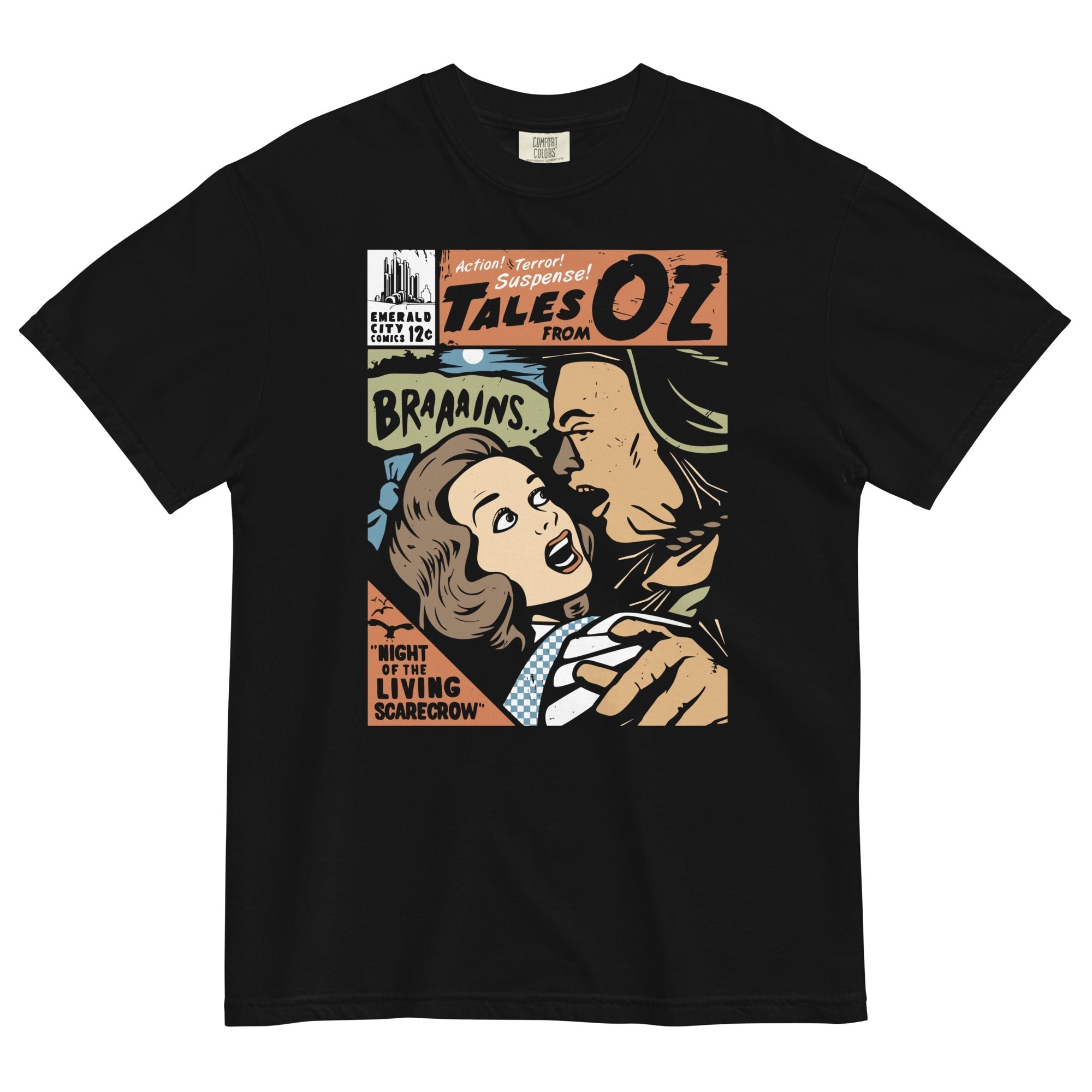 Tales From Oz Men's Relaxed Fit Tee Hoodie, Sweatshirt | PureTeeCo.com (Image 2)