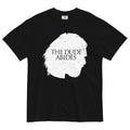 The Dude Abides Men's Relaxed Fit Tee Hoodie, Sweatshirt | PureTeeCo.com (Image 1)