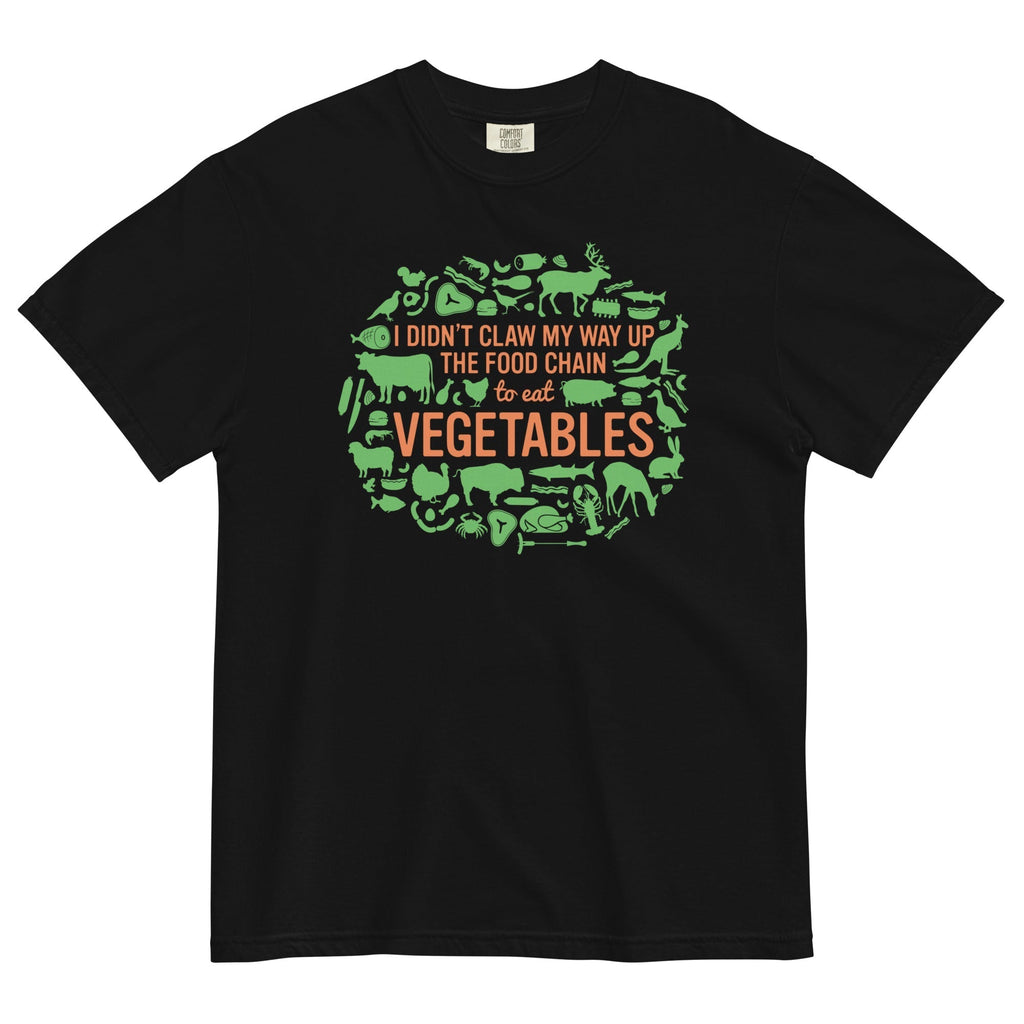 Top Of The Food Chain Men's Relaxed Fit Tee Hoodie, Sweatshirt | PureTeeCo.com (Image 2)