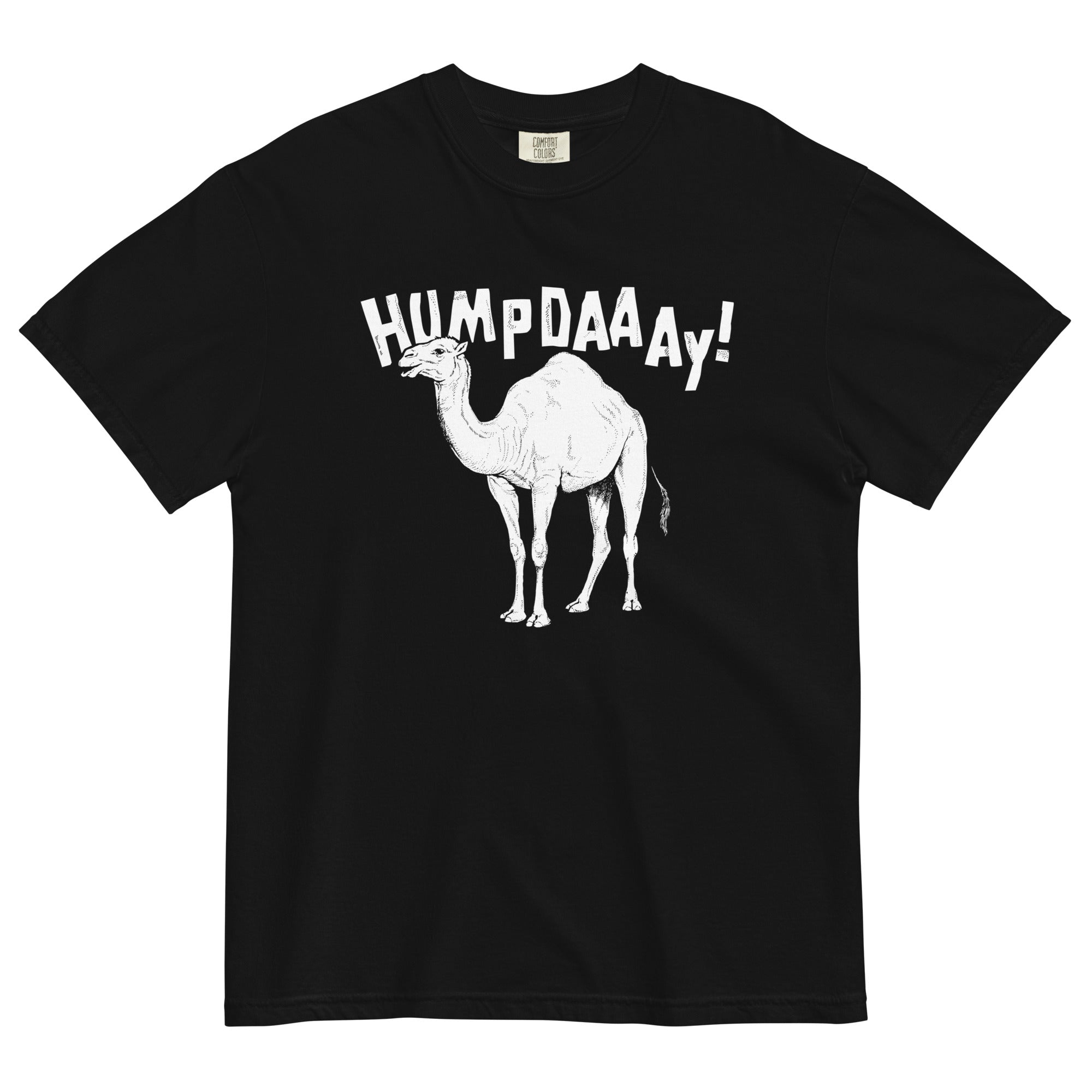 Hump Day! Men's Relaxed Fit Tee Hoodie, Sweatshirt | PureTeeCo.com (Image 2)