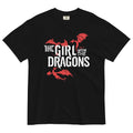 The Girl With The Dragons Men's Relaxed Fit Tee Hoodie, Sweatshirt | PureTeeCo.com (Image 1)