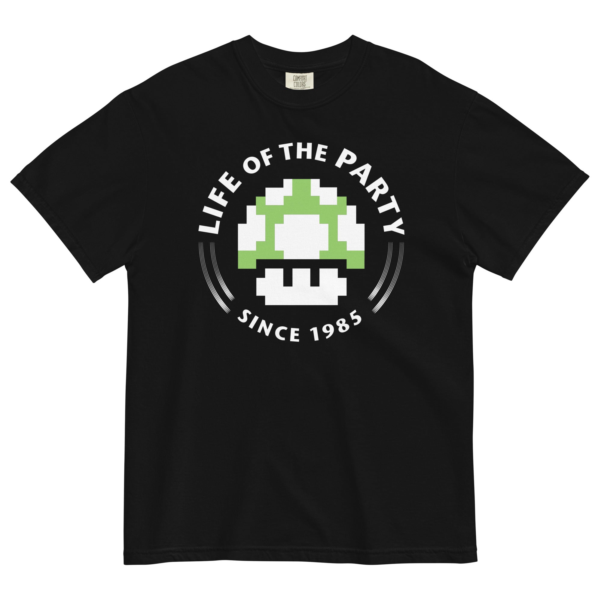 Life Of The Party Men's Relaxed Fit Tee Hoodie, Sweatshirt | PureTeeCo.com (Image 2)