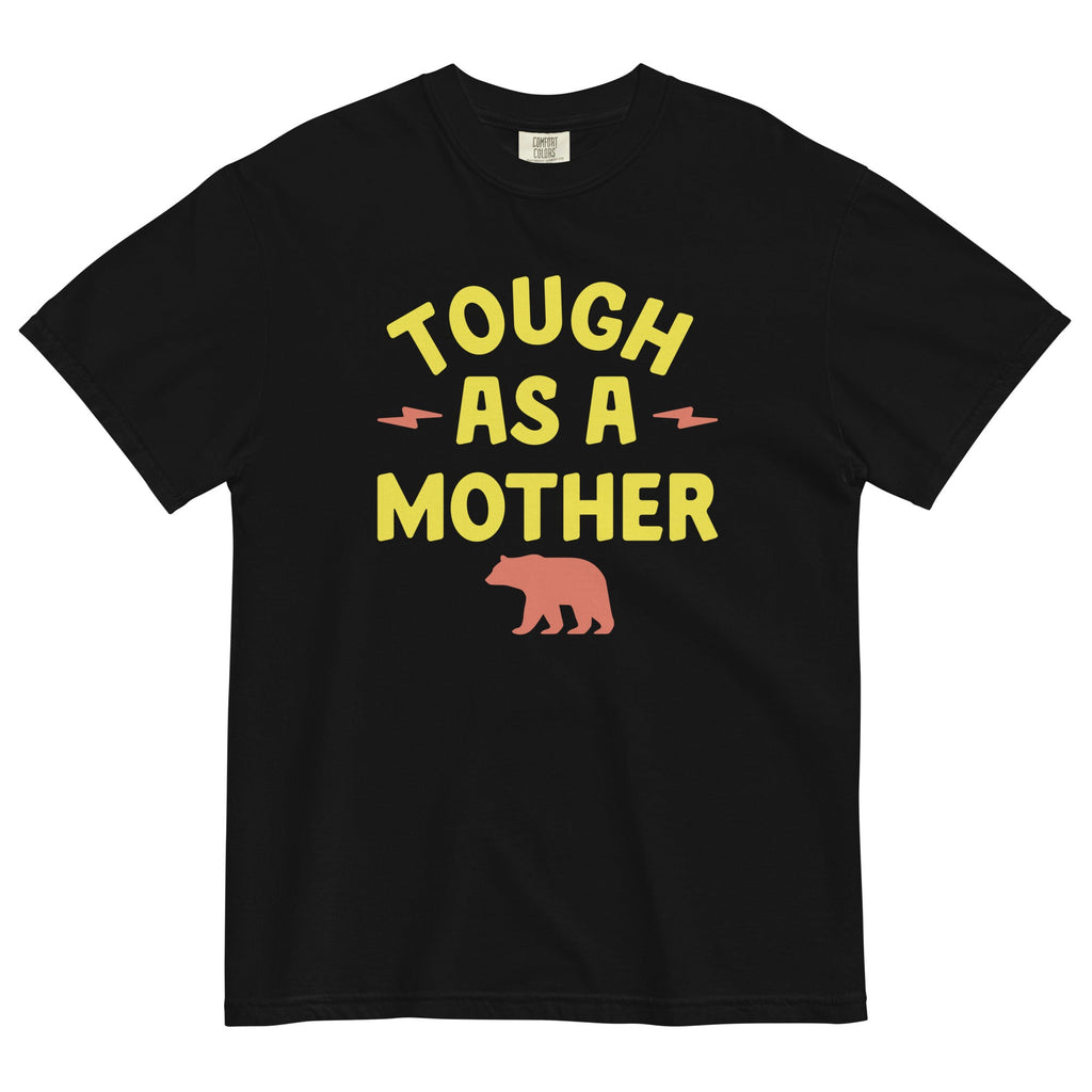 Tough As A Mother Men's Relaxed Fit Tee Hoodie, Sweatshirt | PureTeeCo.com (Image 2)