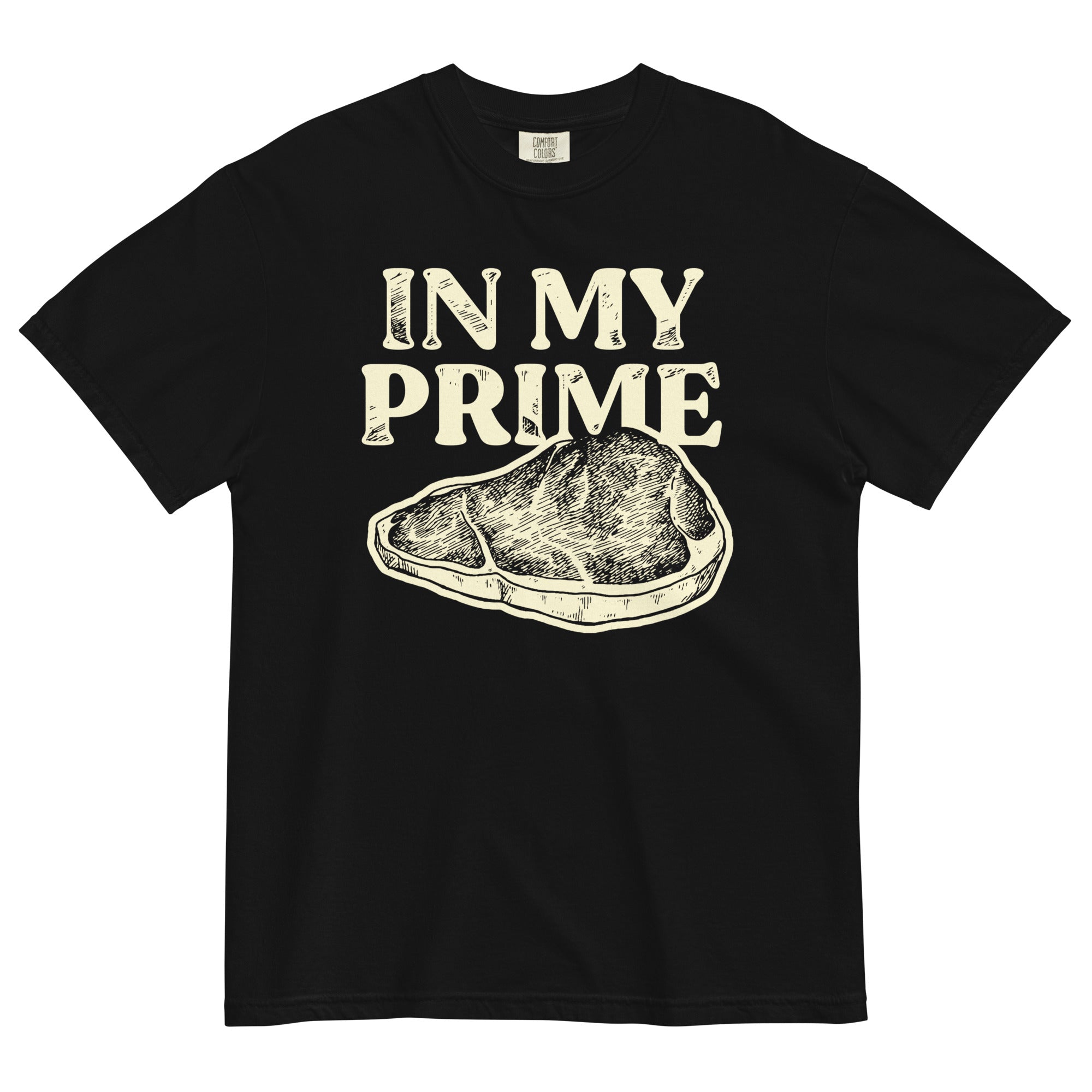 In My Prime Men's Relaxed Fit Tee Hoodie, Sweatshirt | PureTeeCo.com (Image 2)