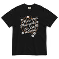 Give 'em Pumpkin To Talk About Men's Relaxed Fit Tee Hoodie, Sweatshirt | PureTeeCo.com (Image 1)