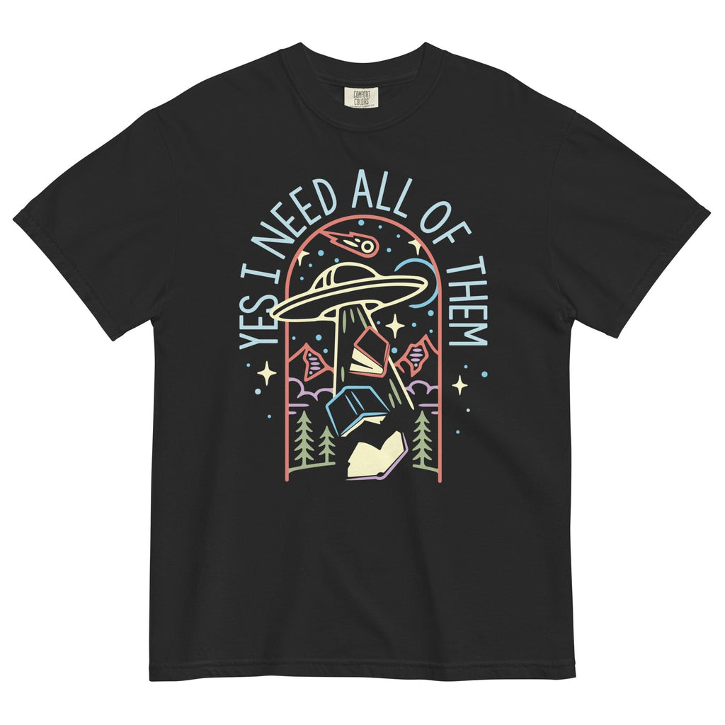 Yes I Need All Of Them Men's Relaxed Fit Tee Hoodie, Sweatshirt | PureTeeCo.com (Image 2)