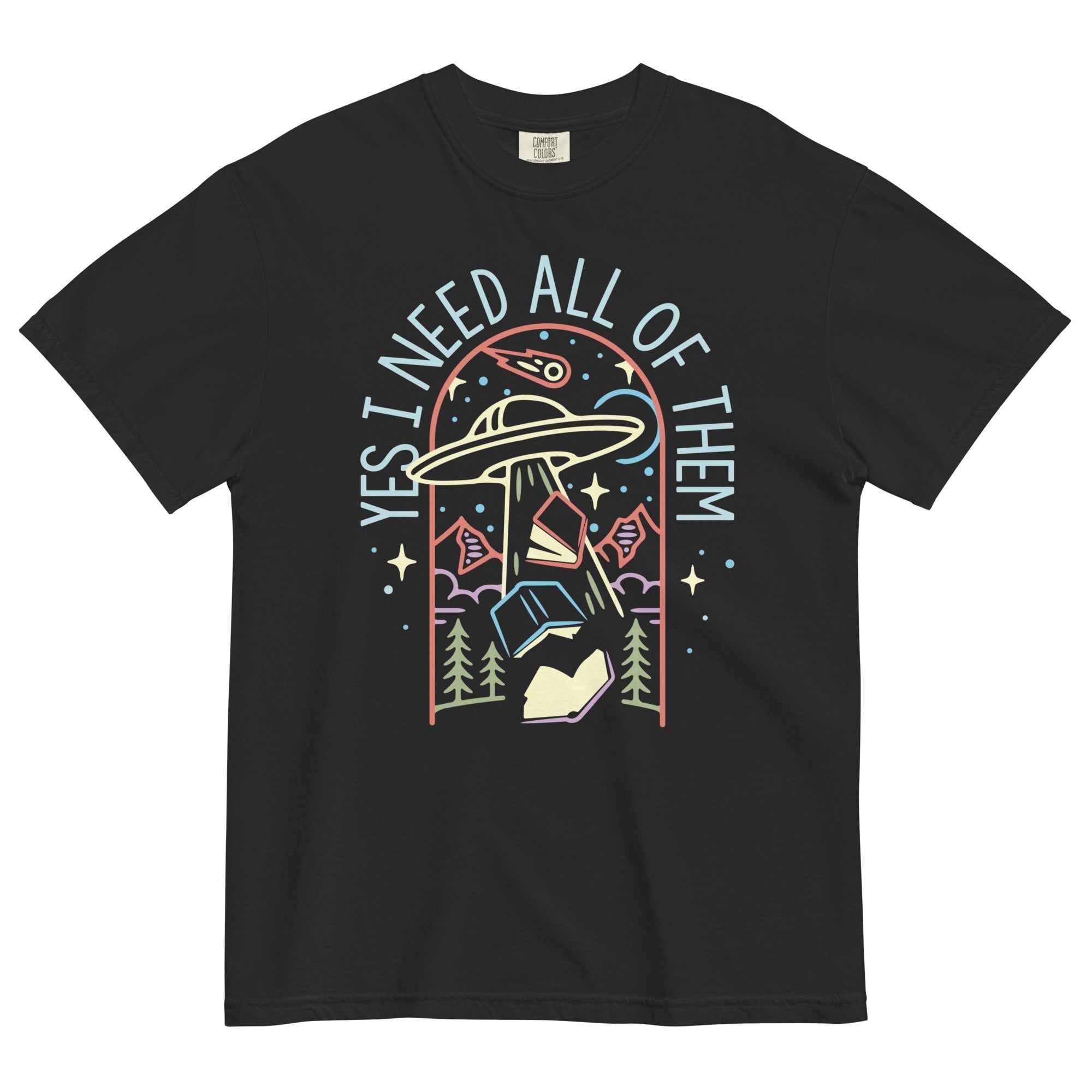 Yes I Need All Of Them Men's Relaxed Fit Tee Hoodie, Sweatshirt | PureTeeCo.com (Image 2)