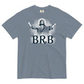 BRB Men's Relaxed Fit Tee Hoodie, Sweatshirt | PureTeeCo.com (Image 1)
