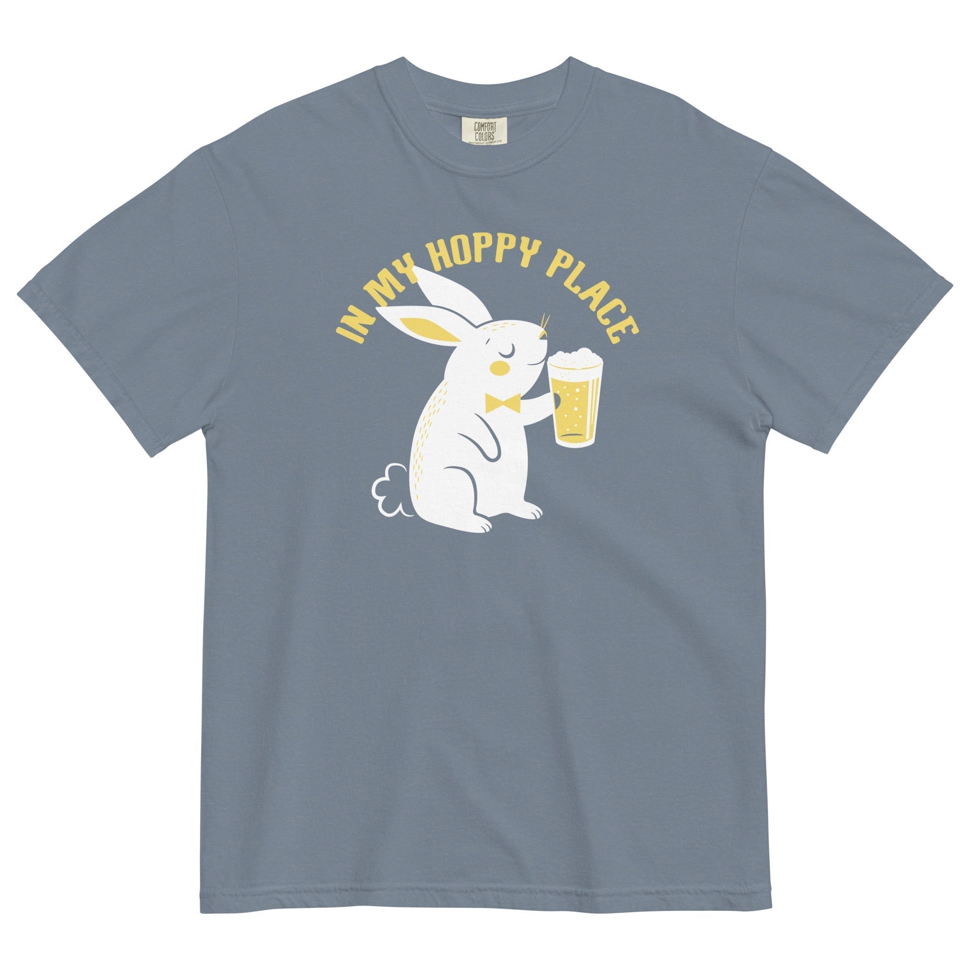 In My Hoppy Place Men's Relaxed Fit Tee Hoodie, Sweatshirt | PureTeeCo.com (Image 5)
