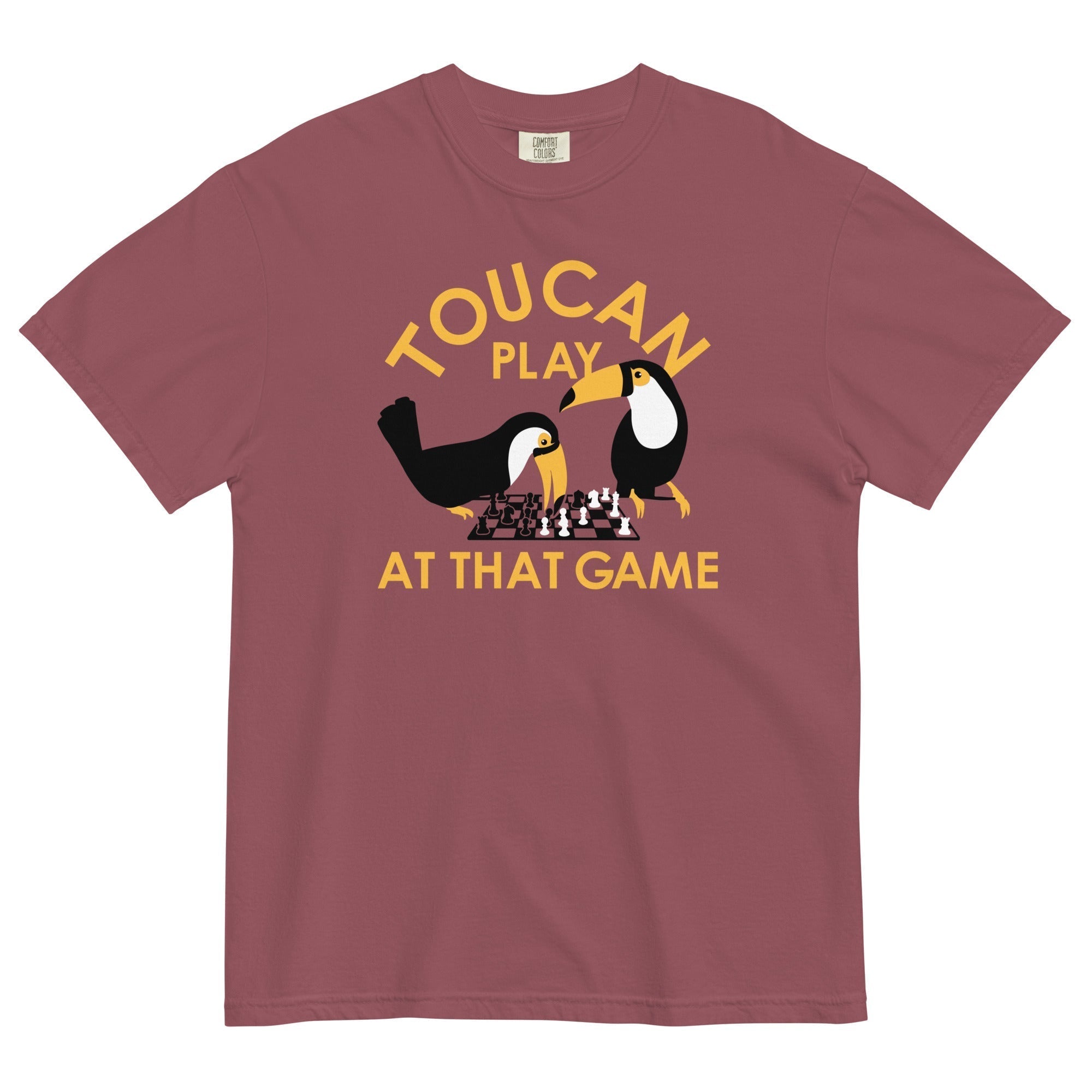 Toucan Play At That Game Men's Relaxed Fit Tee Hoodie, Sweatshirt | PureTeeCo.com (Image 2)