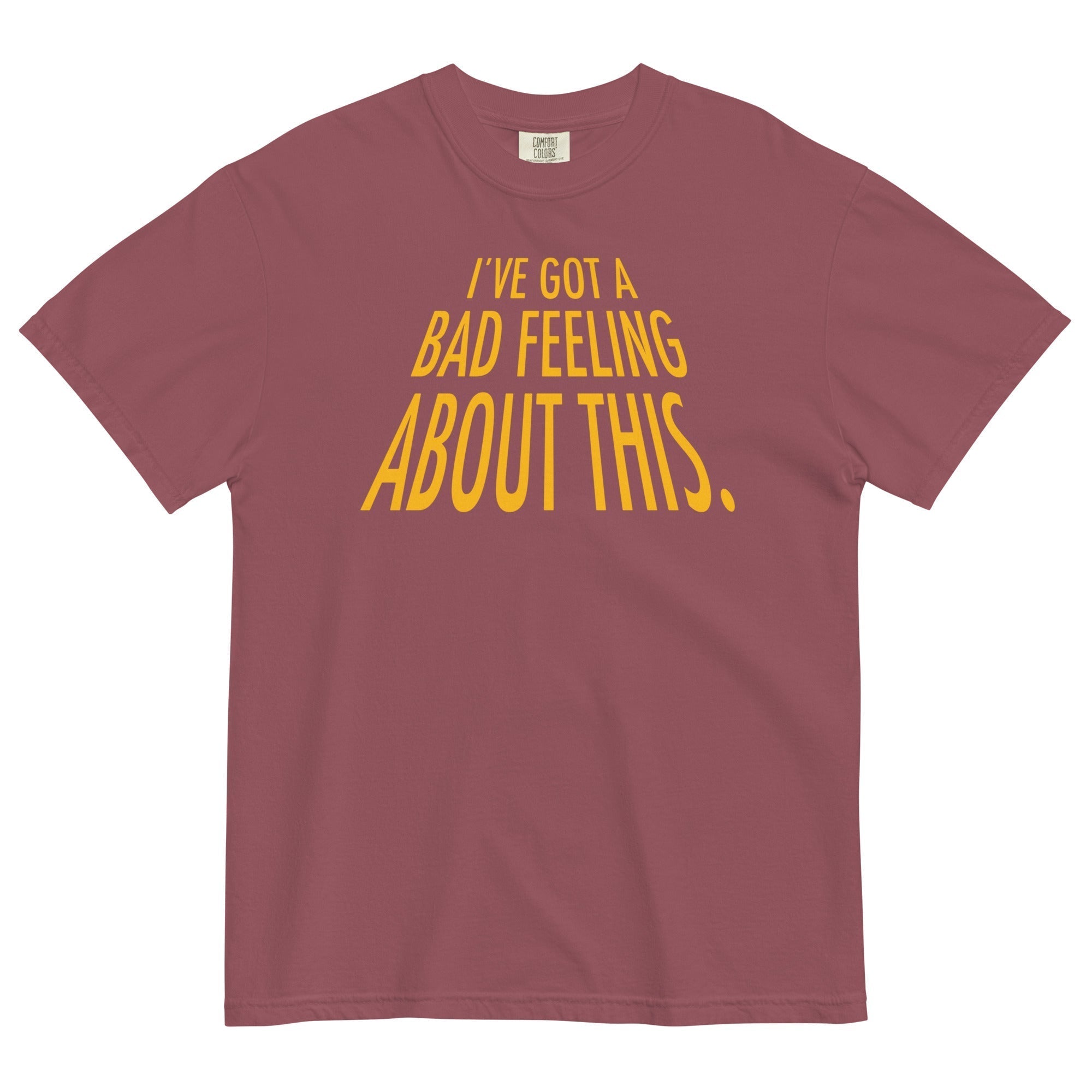 I've Got A Bad Feeling About This Men's Relaxed Fit Tee Hoodie, Sweatshirt | PureTeeCo.com (Image 3)