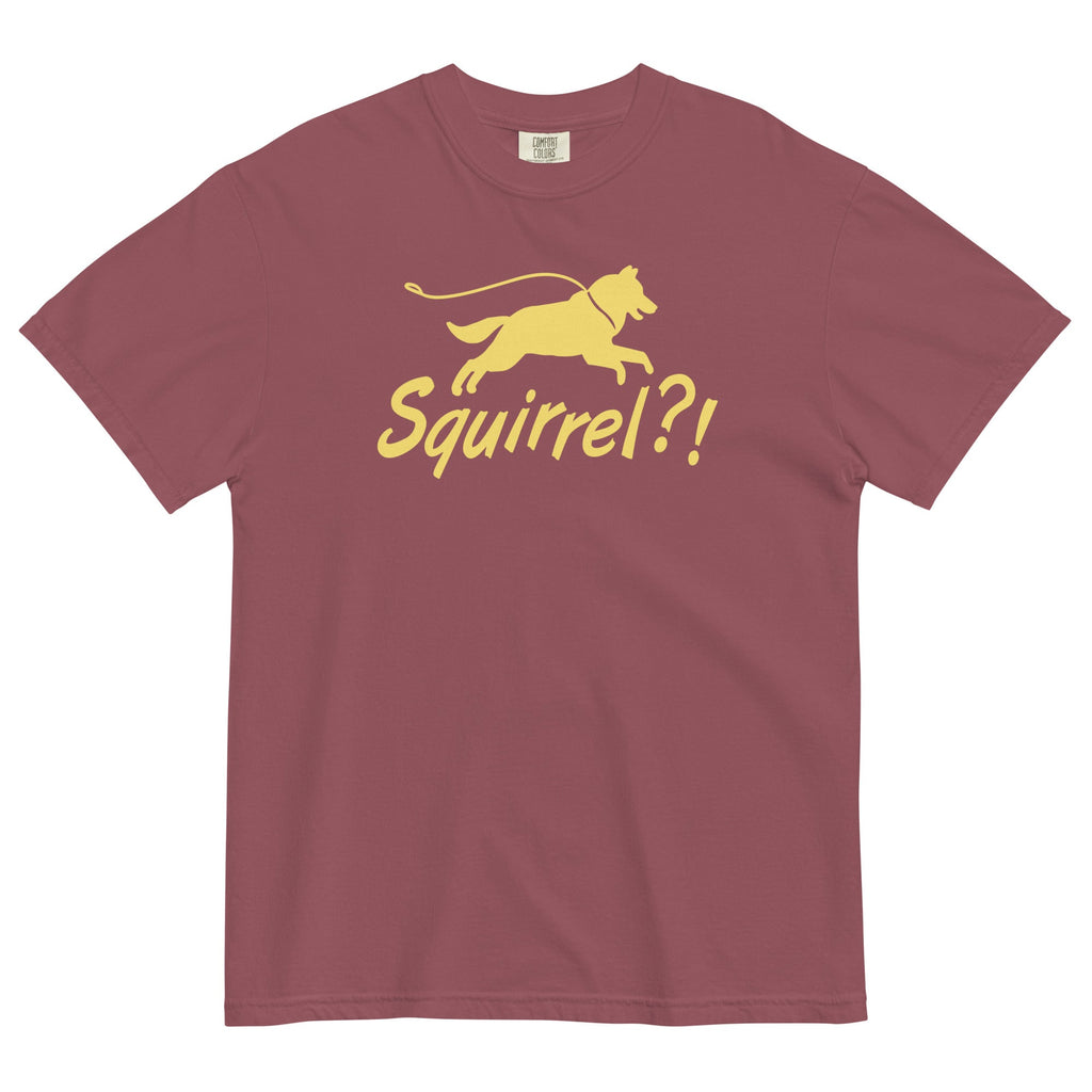 Squirrel?! Men's Relaxed Fit Tee Hoodie, Sweatshirt | PureTeeCo.com (Image 3)