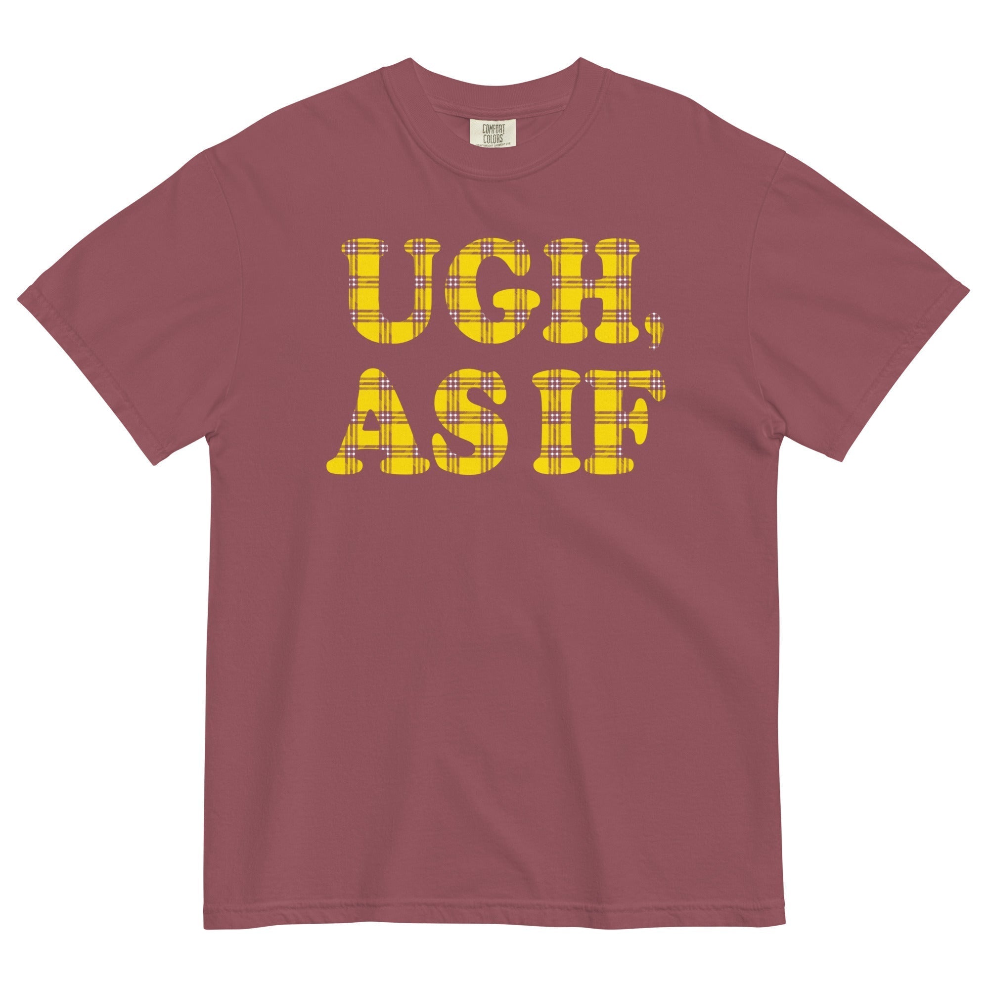 Ugh, As If Men's Relaxed Fit Tee Hoodie, Sweatshirt | PureTeeCo.com (Image 3)