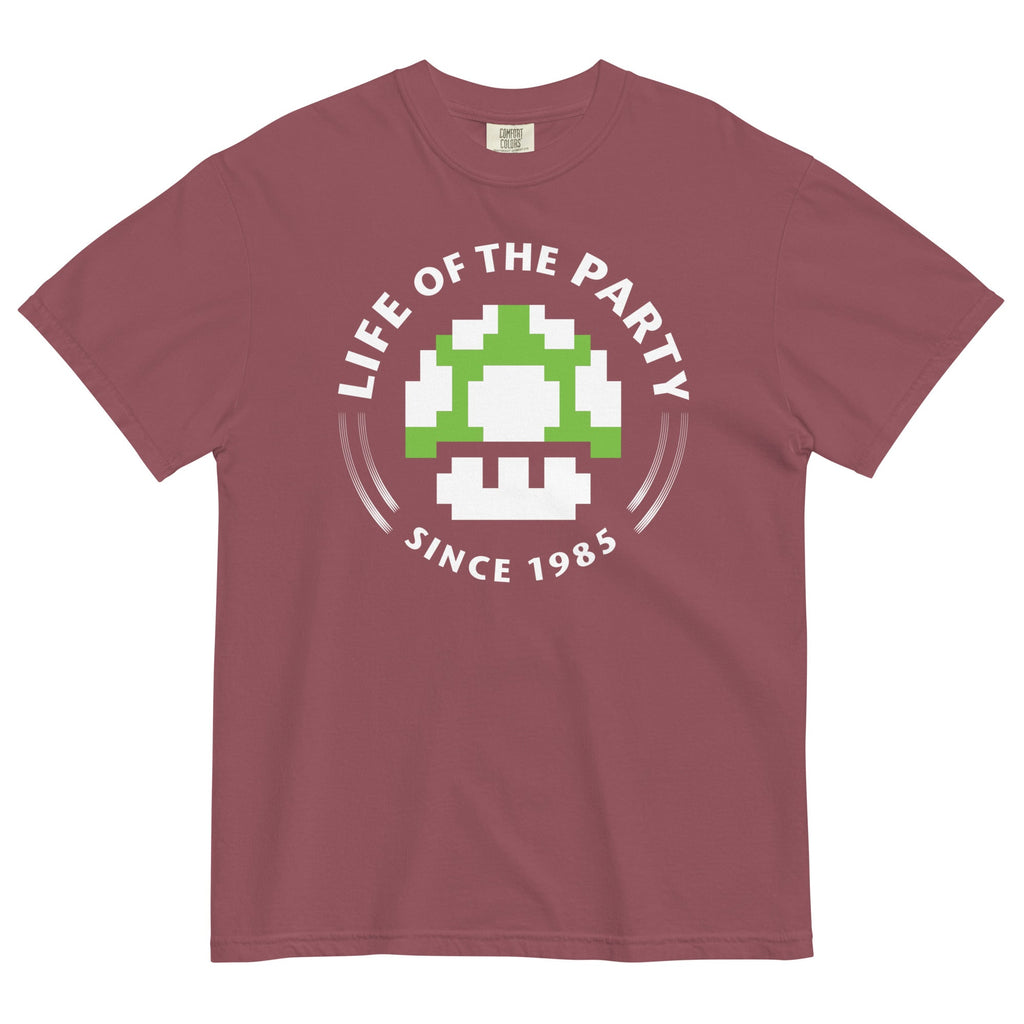 Life Of The Party Men's Relaxed Fit Tee Hoodie, Sweatshirt | PureTeeCo.com (Image 3)