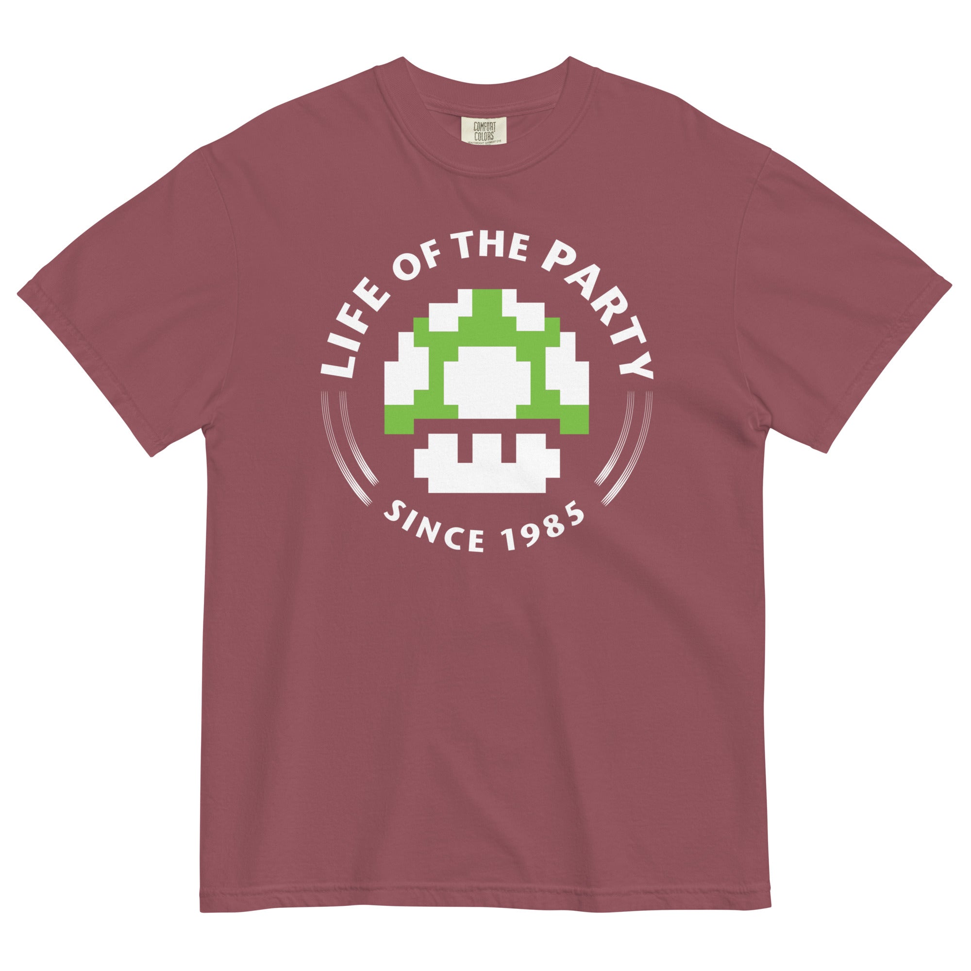 Life Of The Party Men's Relaxed Fit Tee Hoodie, Sweatshirt | PureTeeCo.com (Image 3)