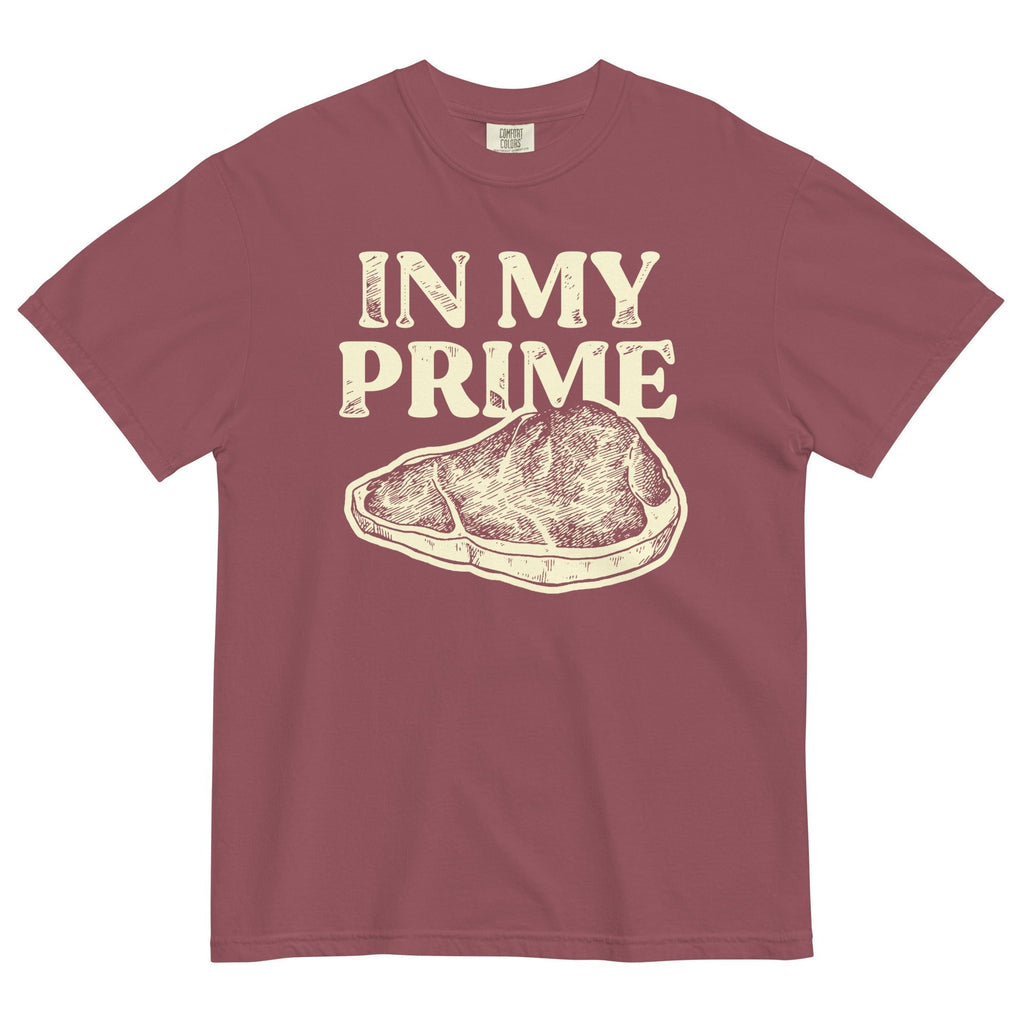 In My Prime Men's Relaxed Fit Tee Hoodie, Sweatshirt | PureTeeCo.com (Image 1)