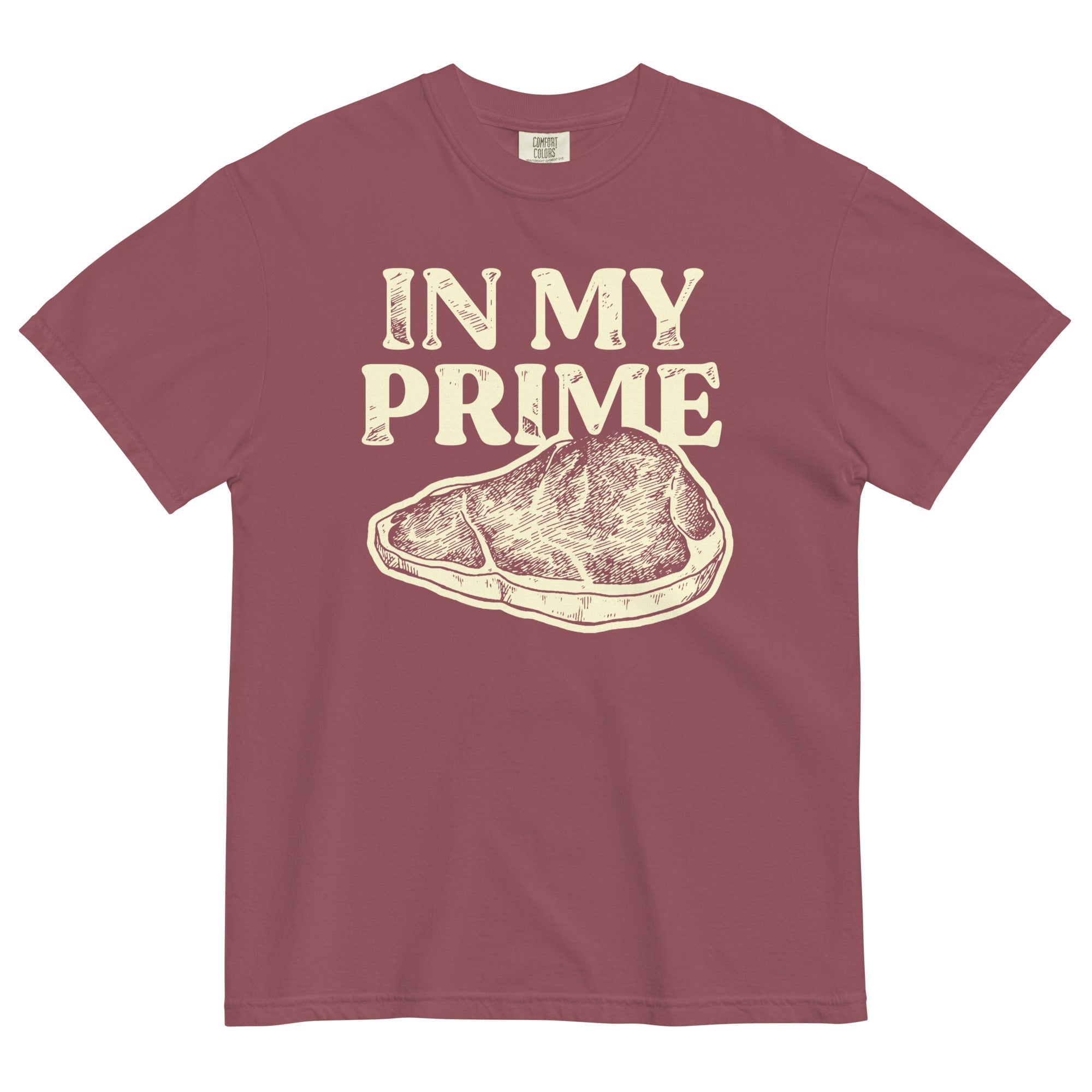 In My Prime Men's Relaxed Fit Tee Hoodie, Sweatshirt | PureTeeCo.com (Image 1)