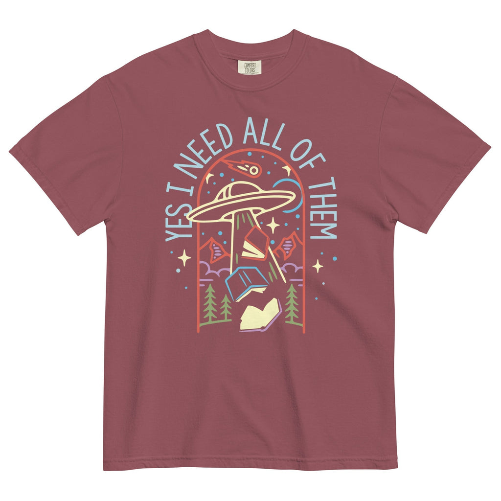 Yes I Need All Of Them Men's Relaxed Fit Tee Hoodie, Sweatshirt | PureTeeCo.com (Image 4)