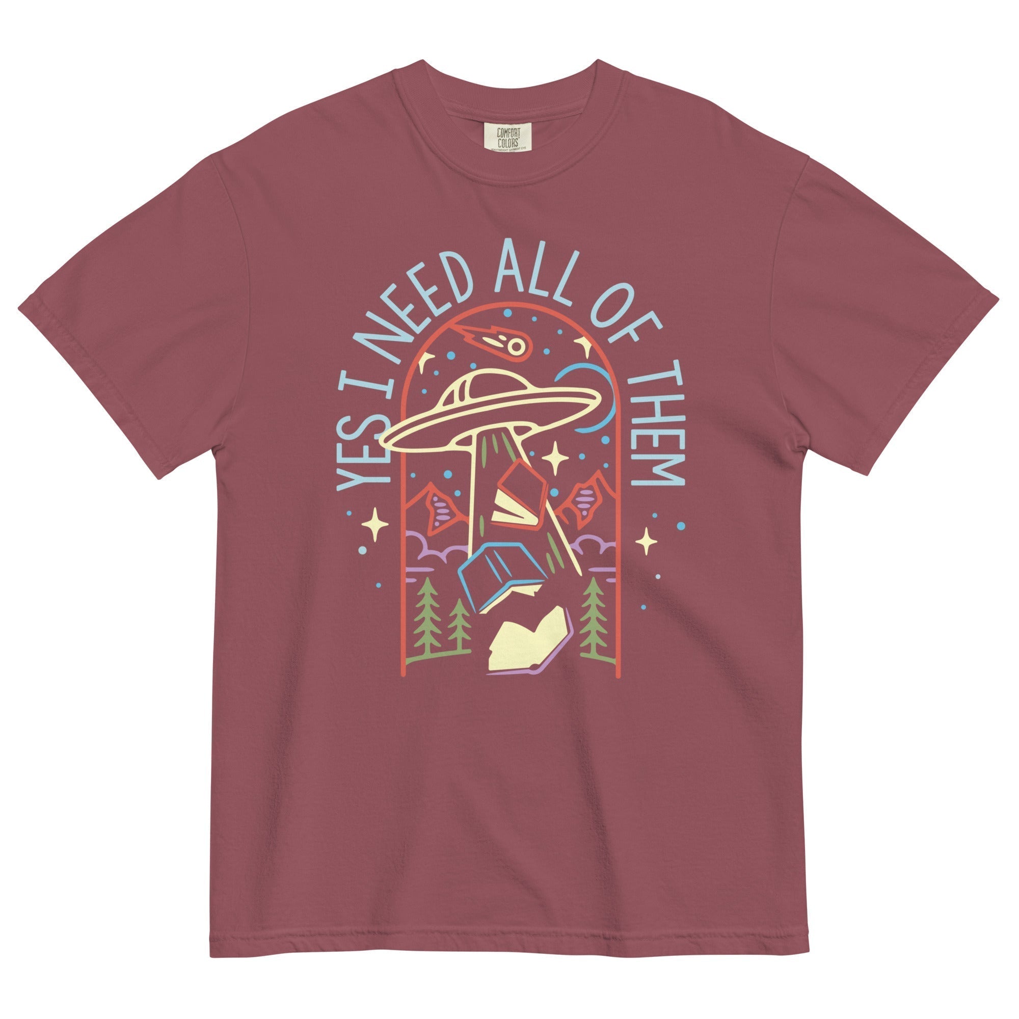 Yes I Need All Of Them Men's Relaxed Fit Tee Hoodie, Sweatshirt | PureTeeCo.com (Image 4)