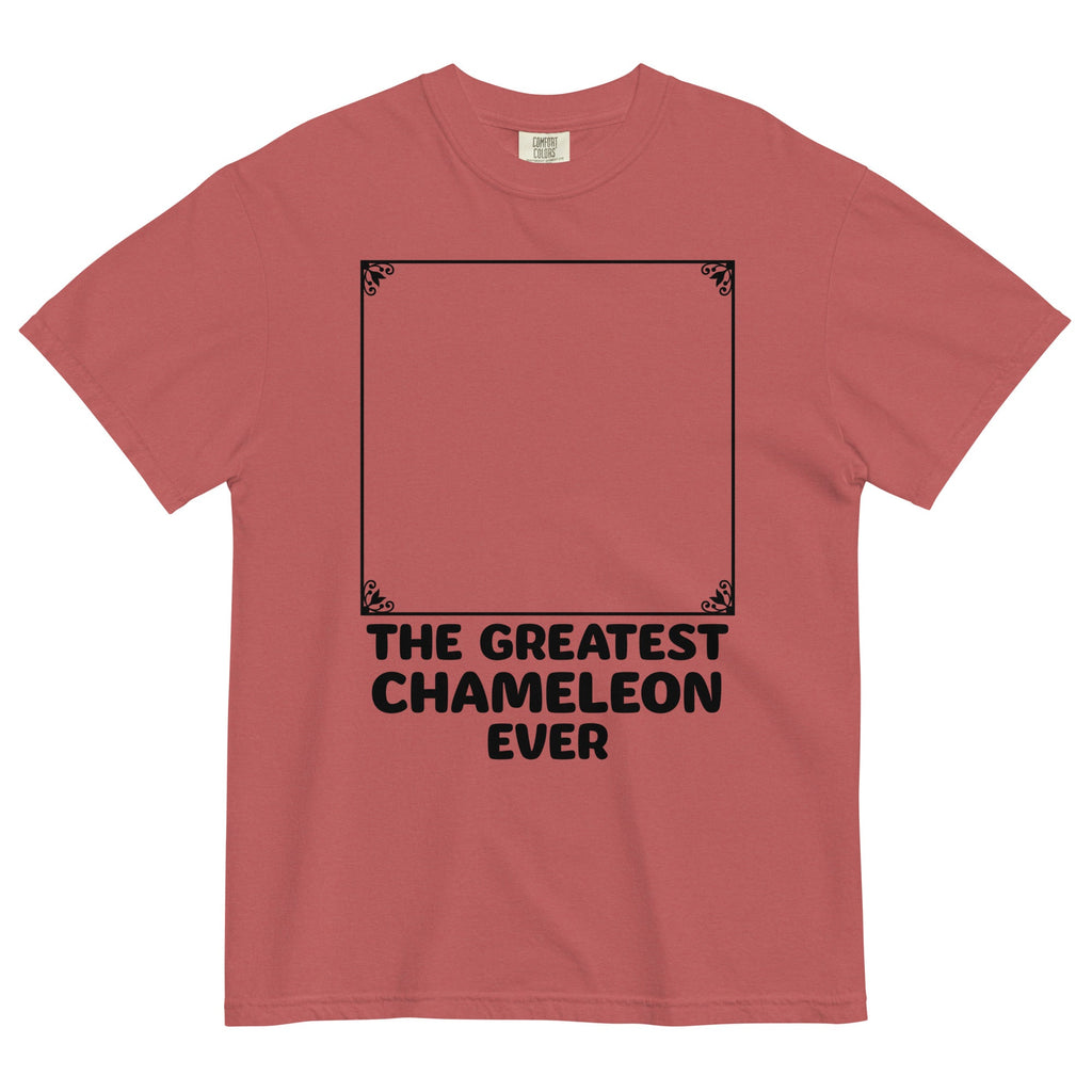 The Greatest Chameleon Ever Men's Relaxed Fit Tee Hoodie, Sweatshirt | PureTeeCo.com (Image 2)