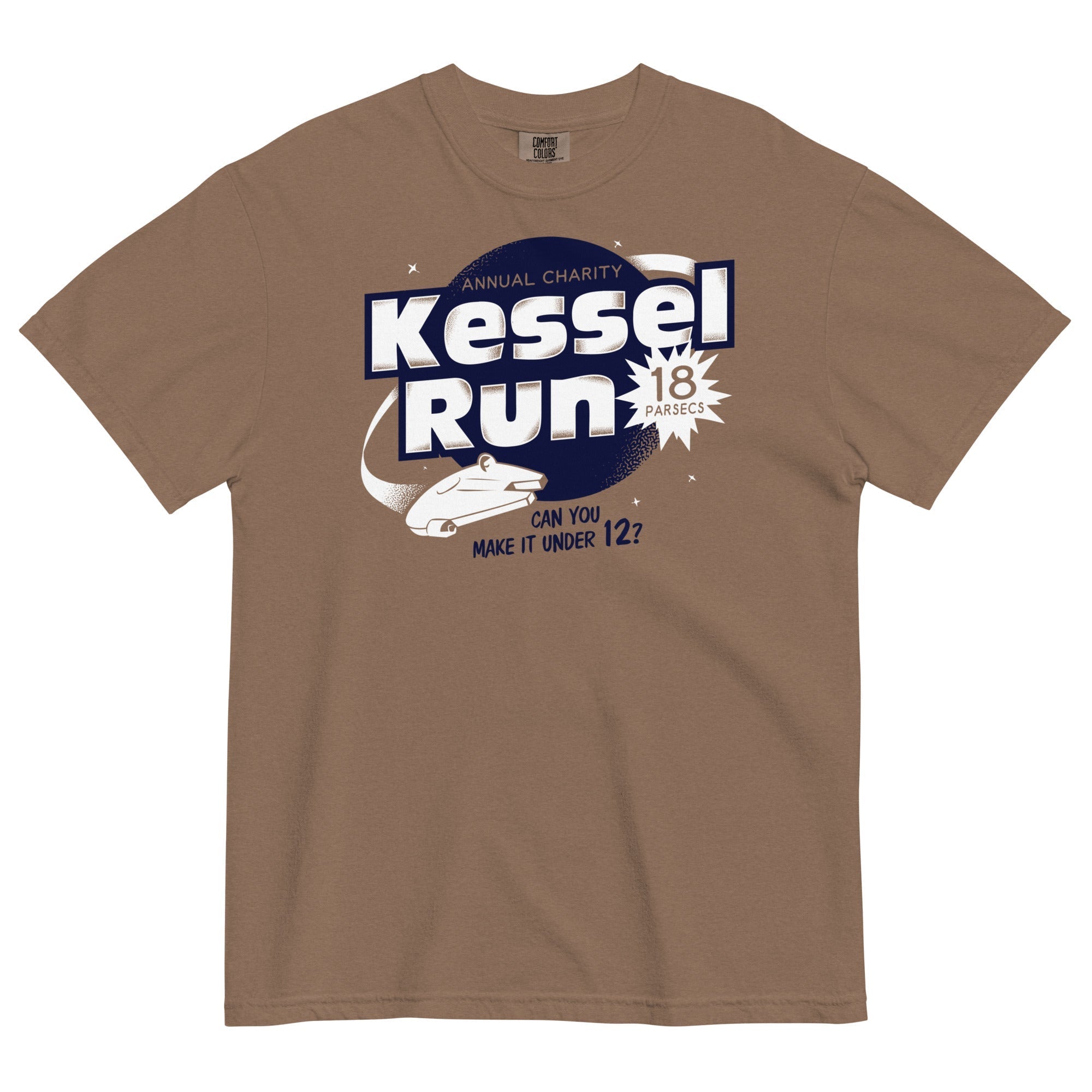 Kessel Run Men's Relaxed Fit Tee Hoodie, Sweatshirt | PureTeeCo.com (Image 5)