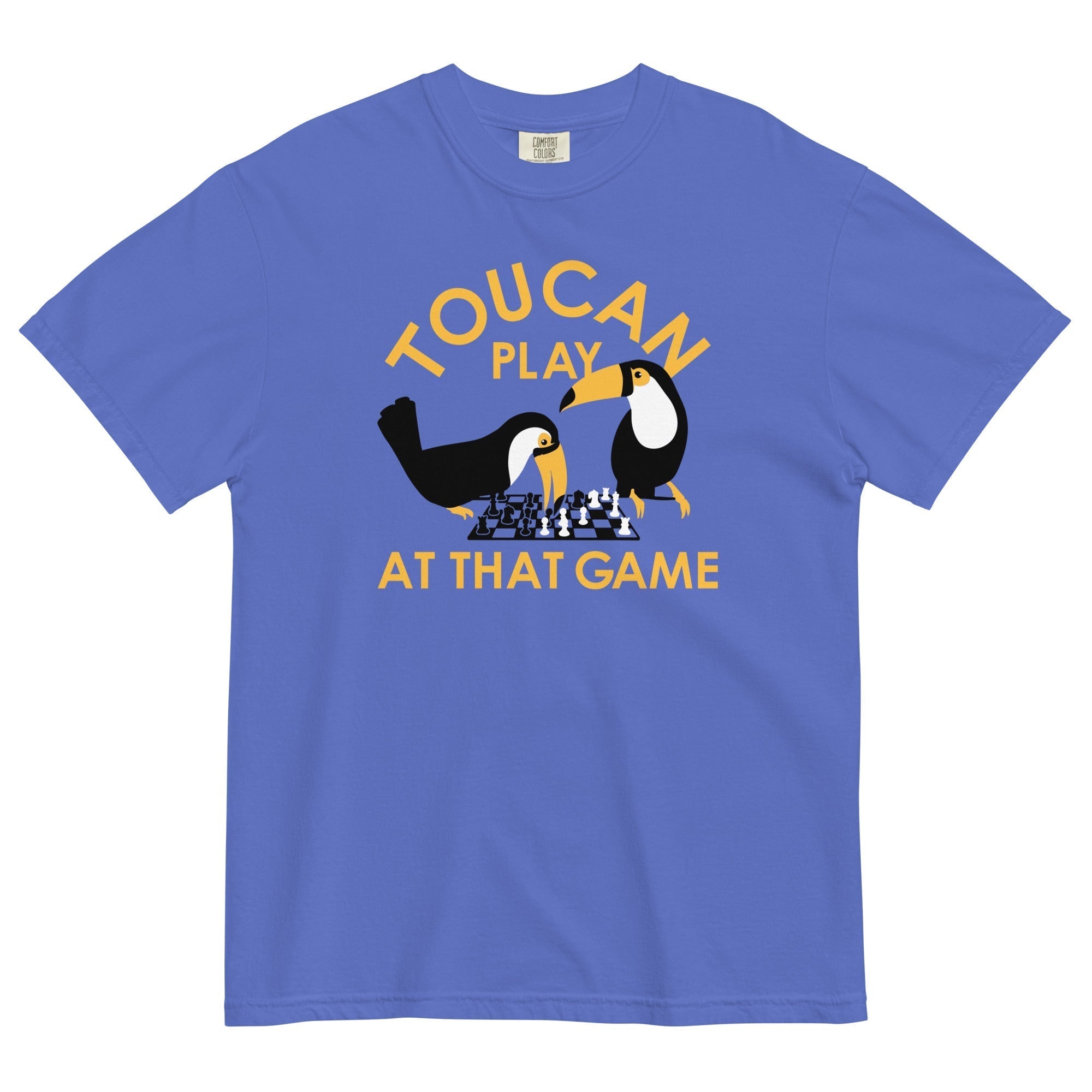Toucan Play At That Game Men's Relaxed Fit Tee Hoodie, Sweatshirt | PureTeeCo.com (Image 1)